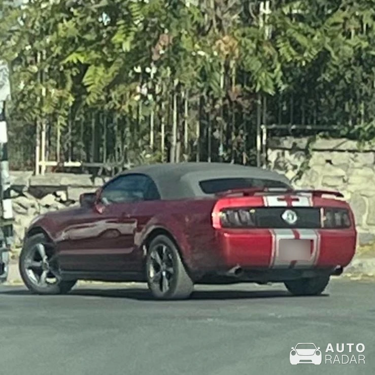 Ford Mustang Boss GT Convertible spotted in Gazipaşa