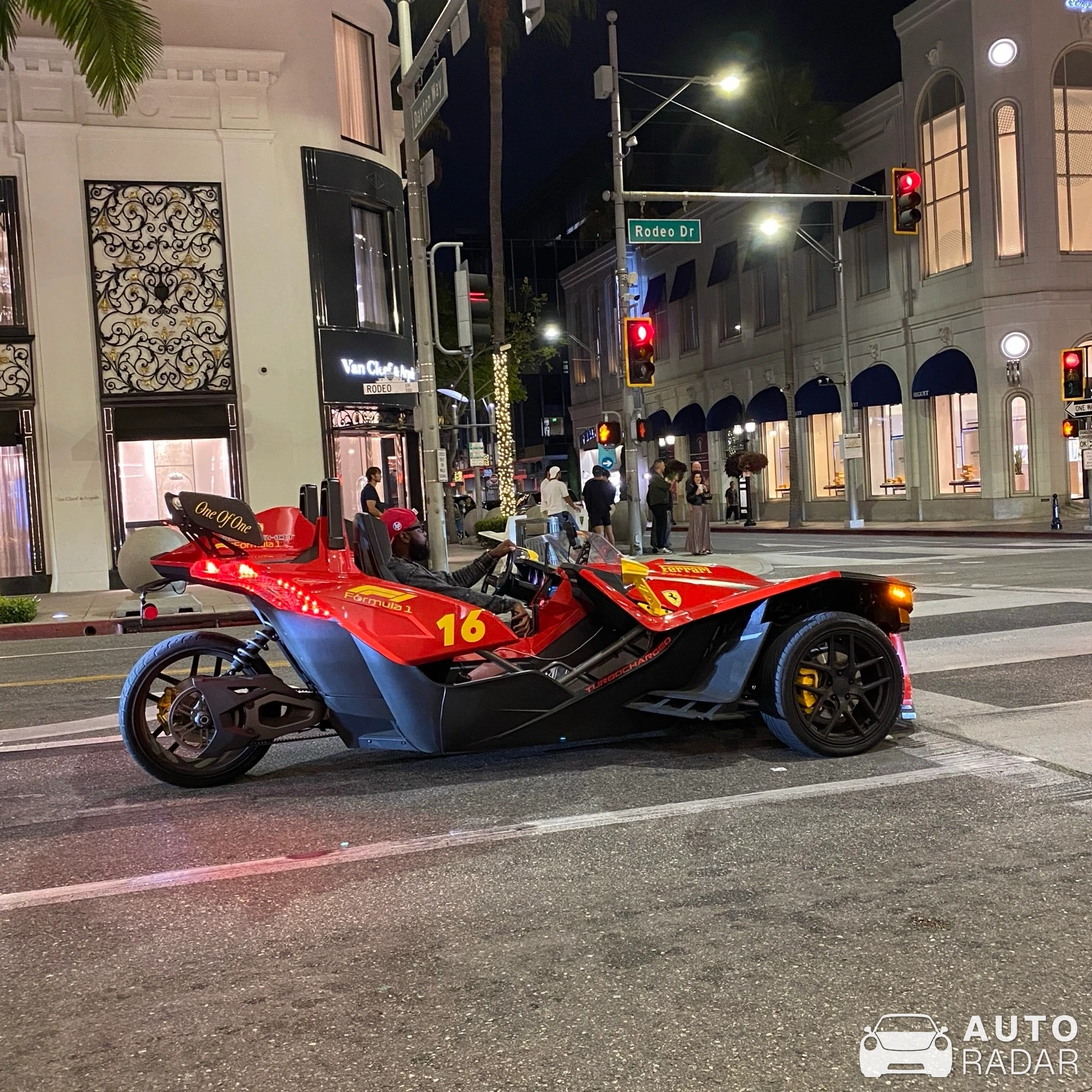 Polaris Slingshot SLR spotted in Beverly Hills