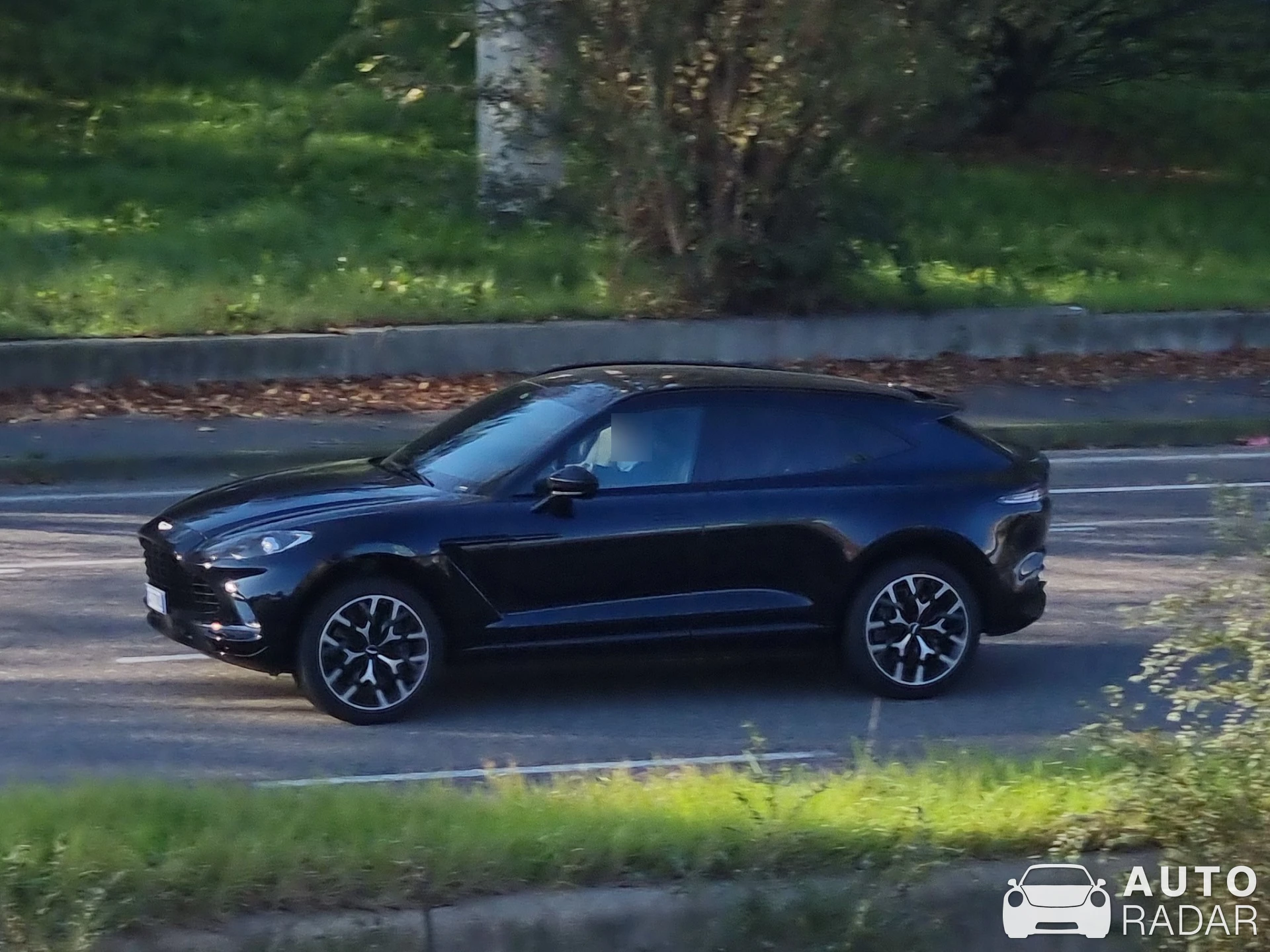 Aston Martin DBX spotted in Milano, Italia