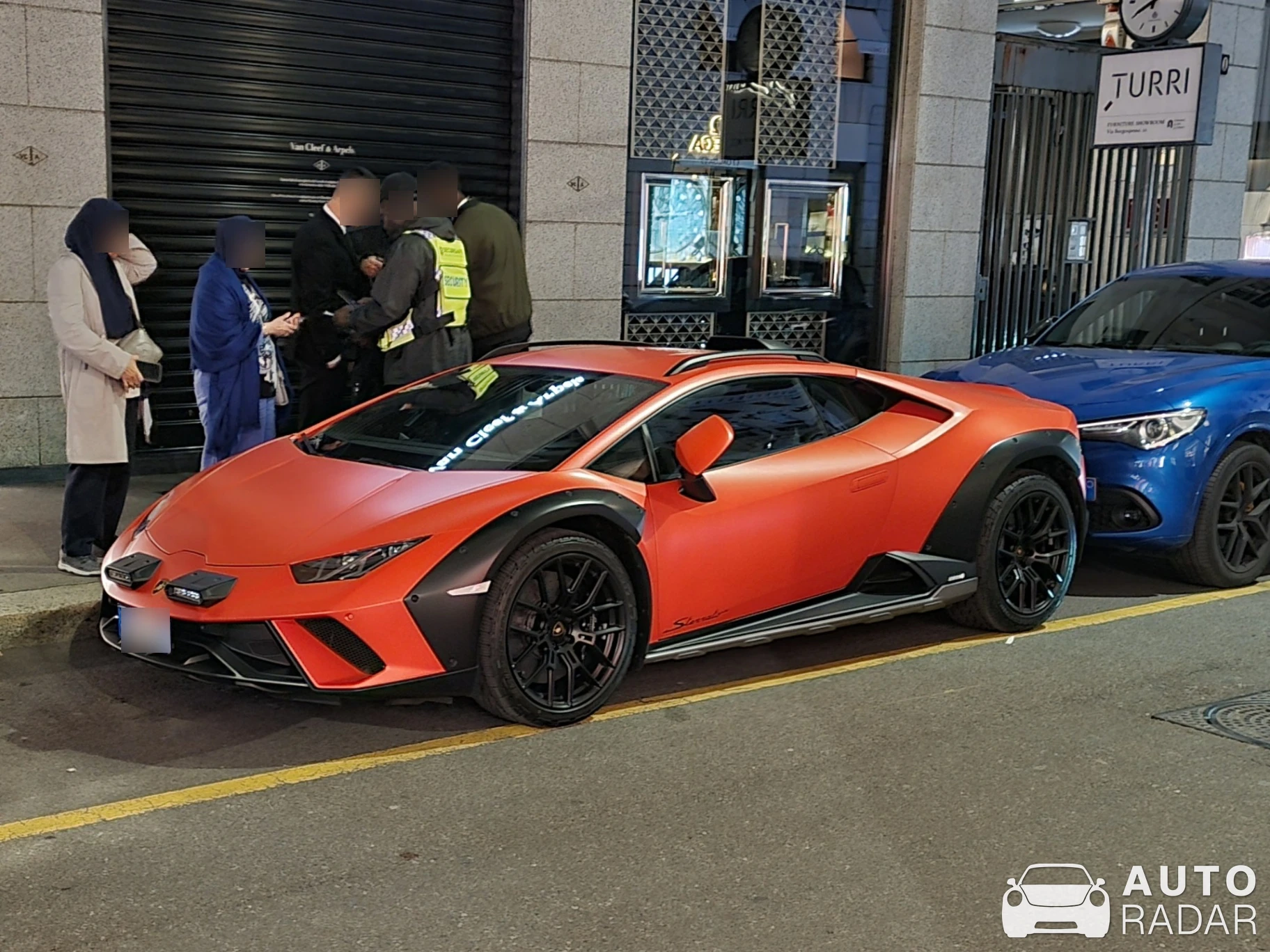 Lamborghini Huracán LP610-4 Sterrato spotted in Milano, Italia