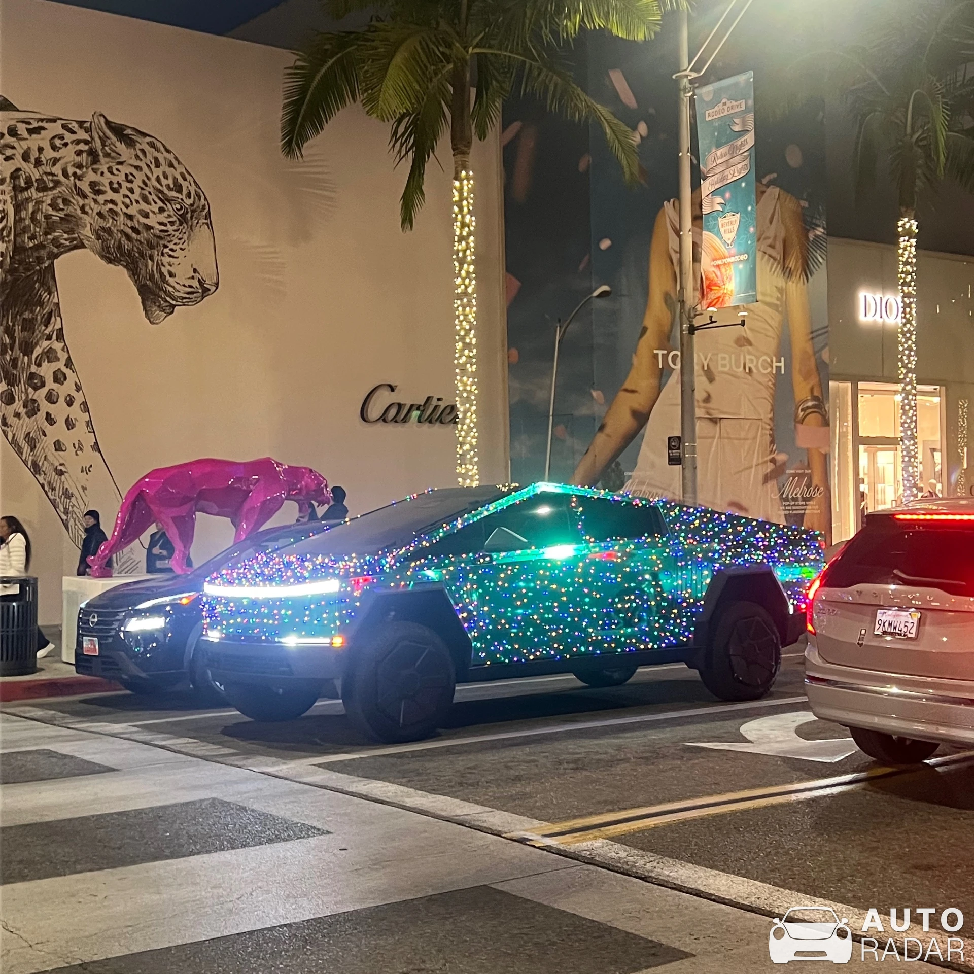 Tesla Cybertruck spotted in Beverly Hills, United States