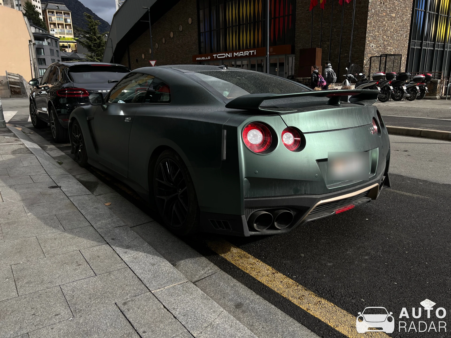 Nissan GT-R R35 spotted in Andorra la Vella, Andorra