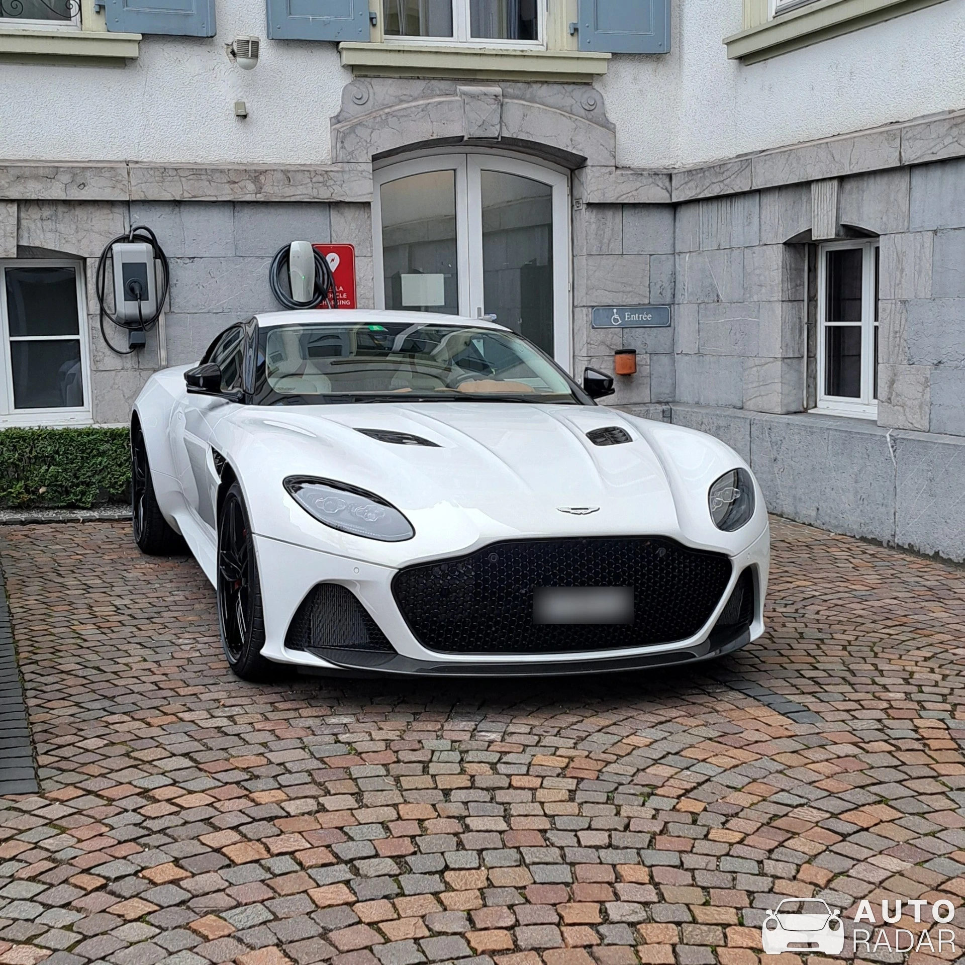 Aston Martin DBS Superleggera spotted in Vevey, Suisse