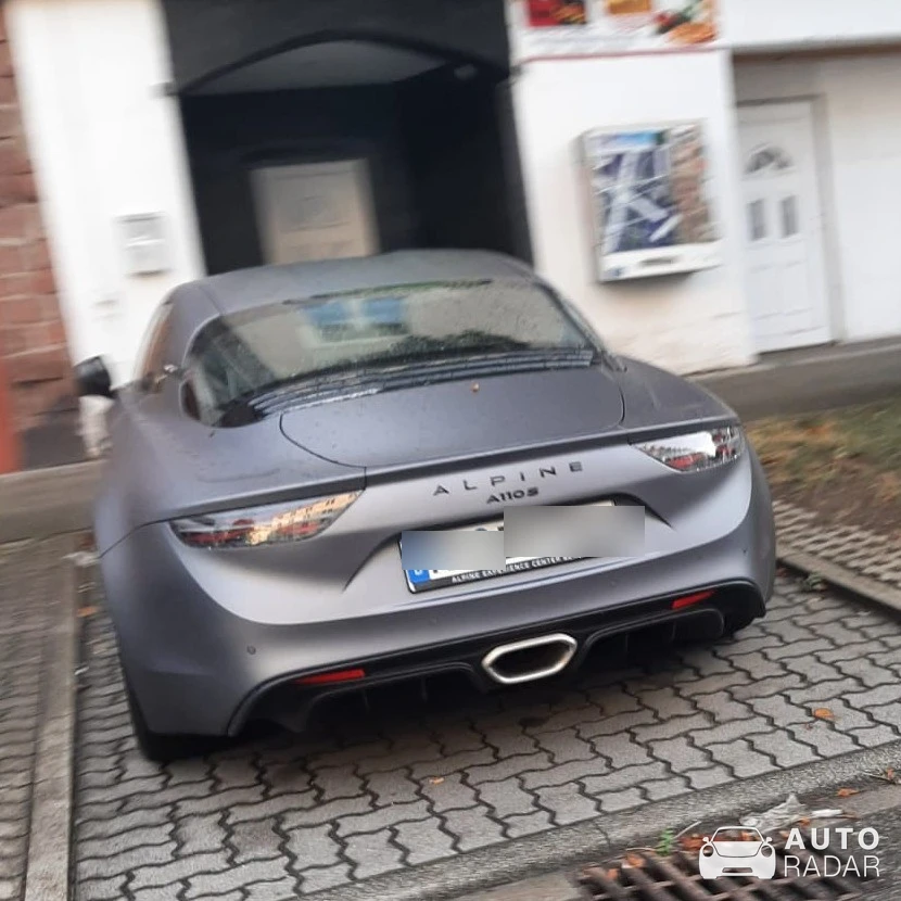 Alpine A110 S spotted in Germersheim, Deutschland