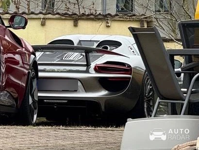 Porsche 918 Spyder spotted in Neunkirchen, Germany