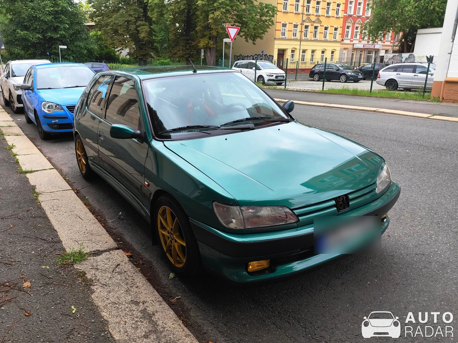 Peugeot 206 GTI spotted in Chemnitz