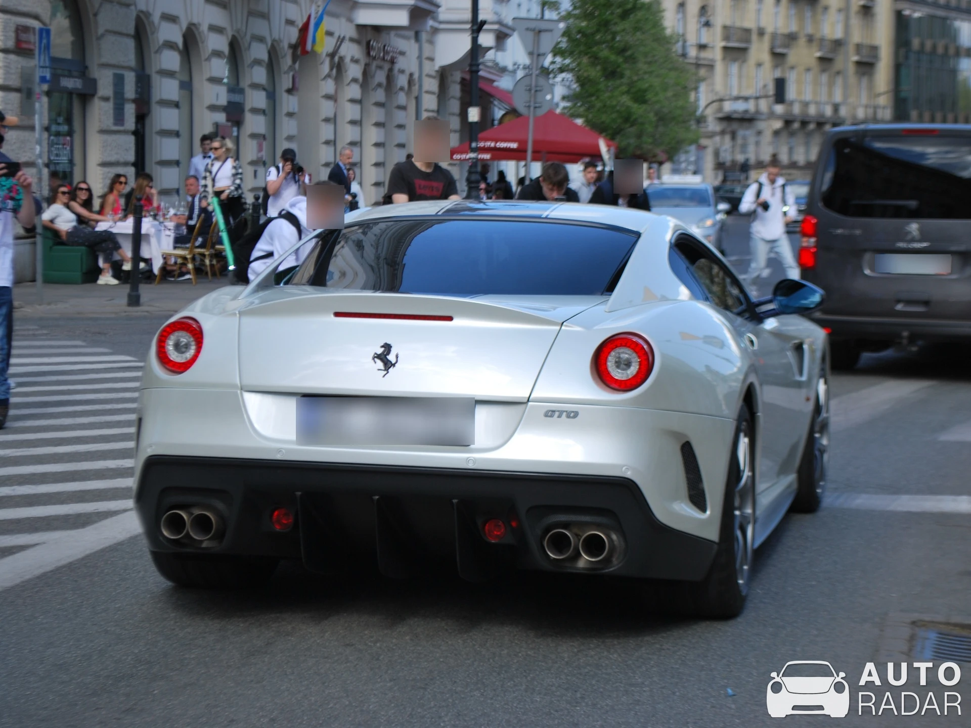 Ferrari 599 GTO spotted in Warszawa, Poland