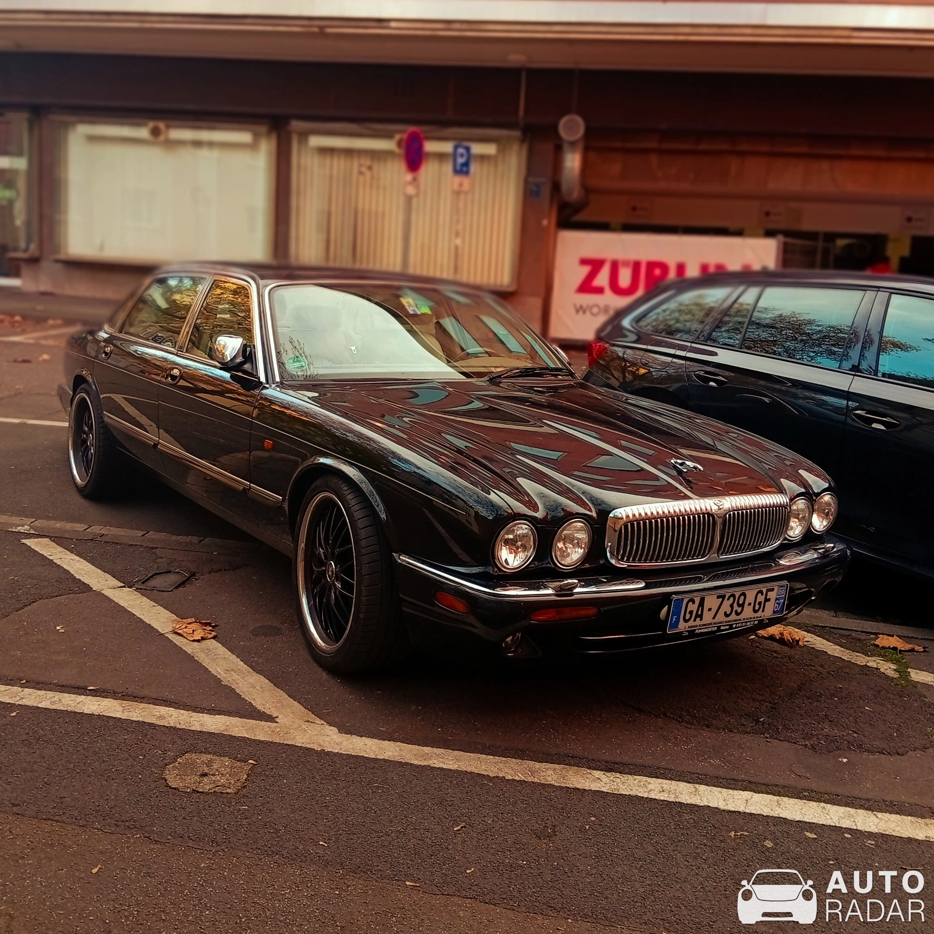 Jaguar XJ S spotted in Mainz