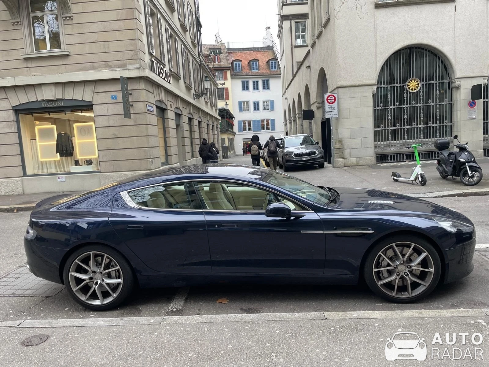 Aston Martin Rapide spotted in Zürich, Schweiz