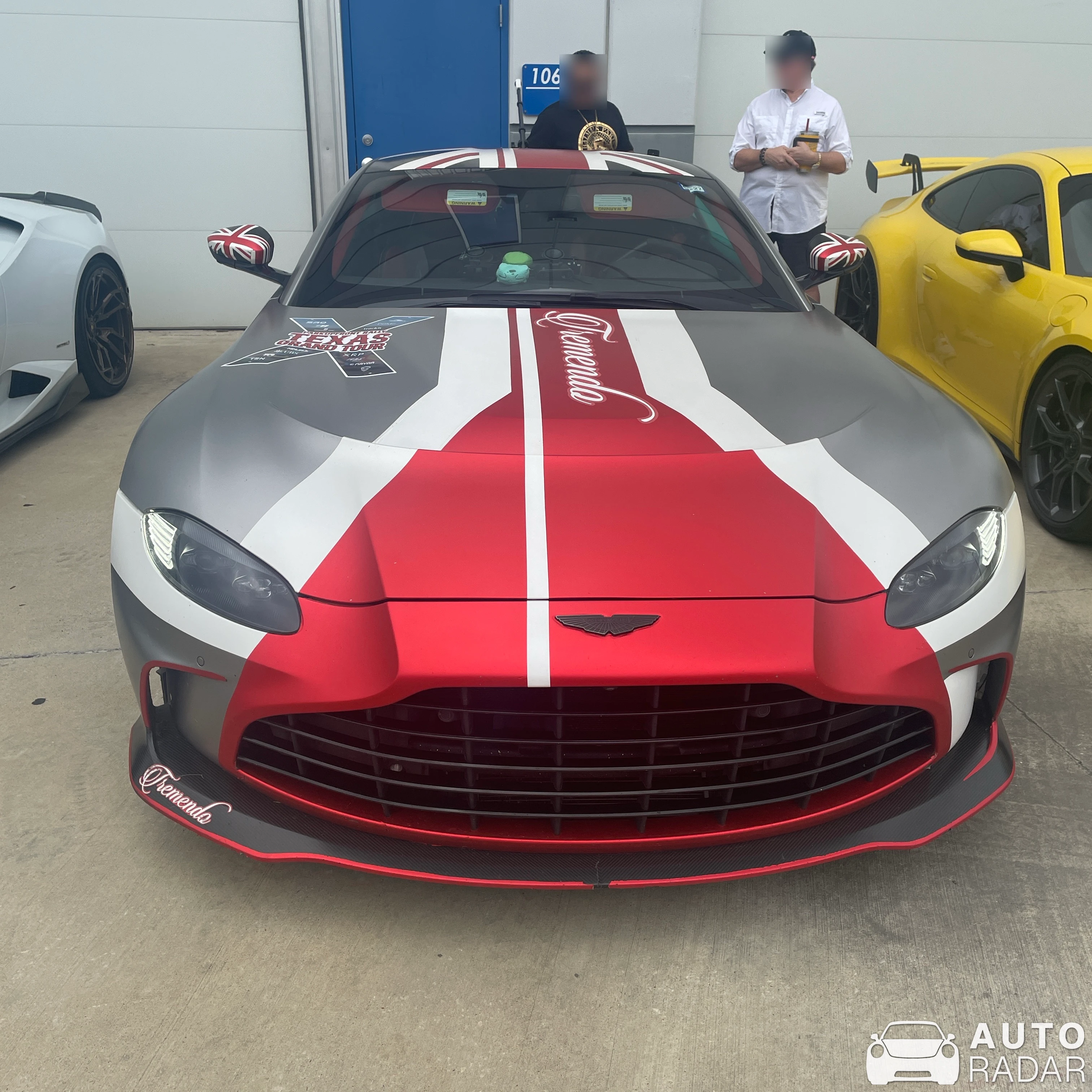 Aston Martin V12 Vantage 2023 spotted in Plano