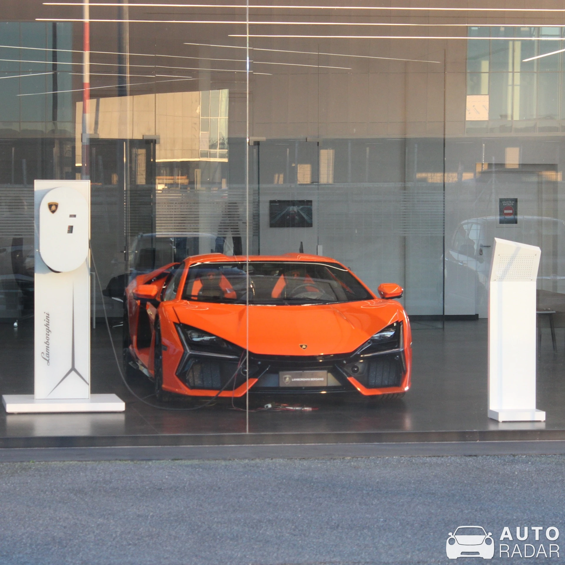 Lamborghini Revuelto spotted in Orio al Serio, Italy