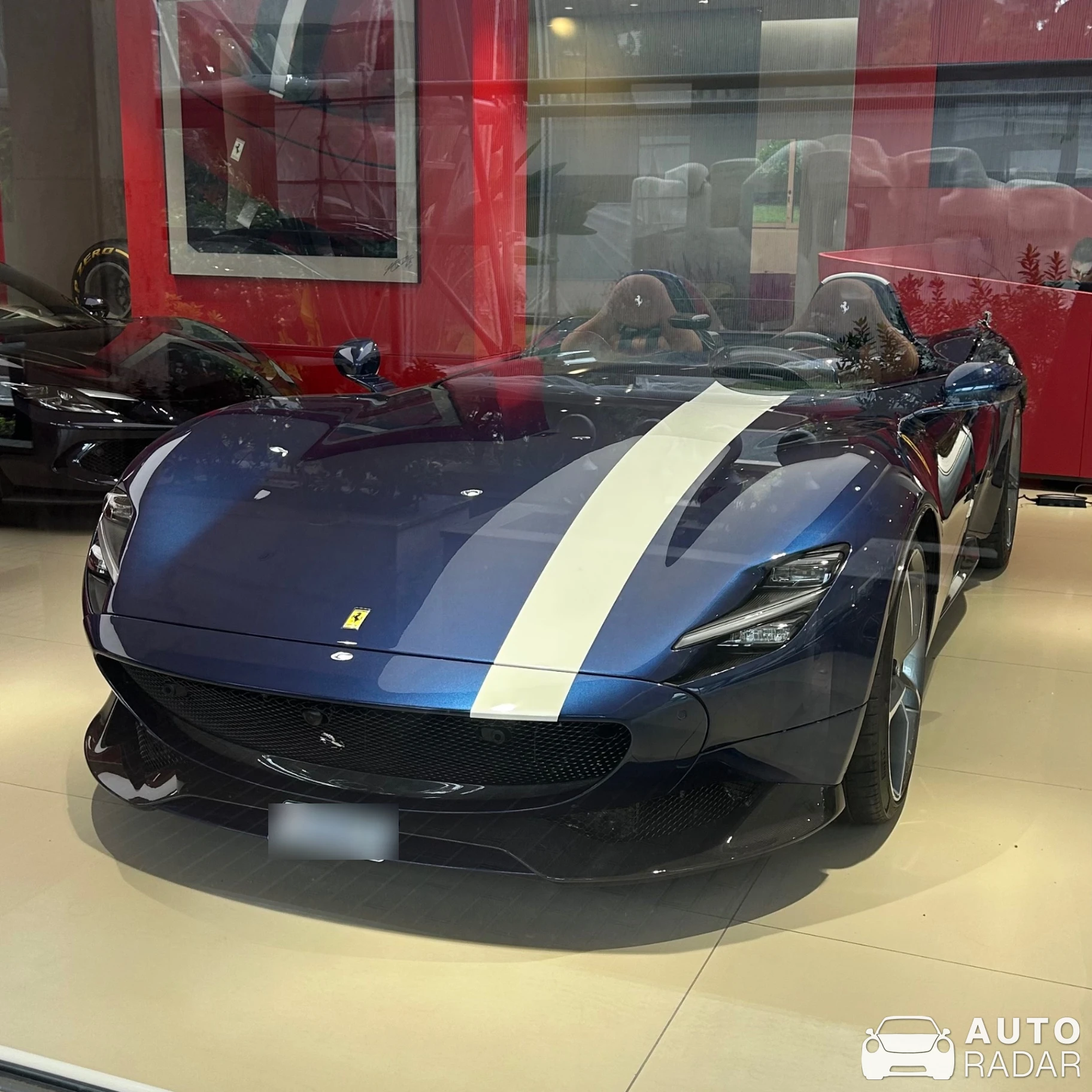 Ferrari Monza SP2 spotted in Monaco, Monaco