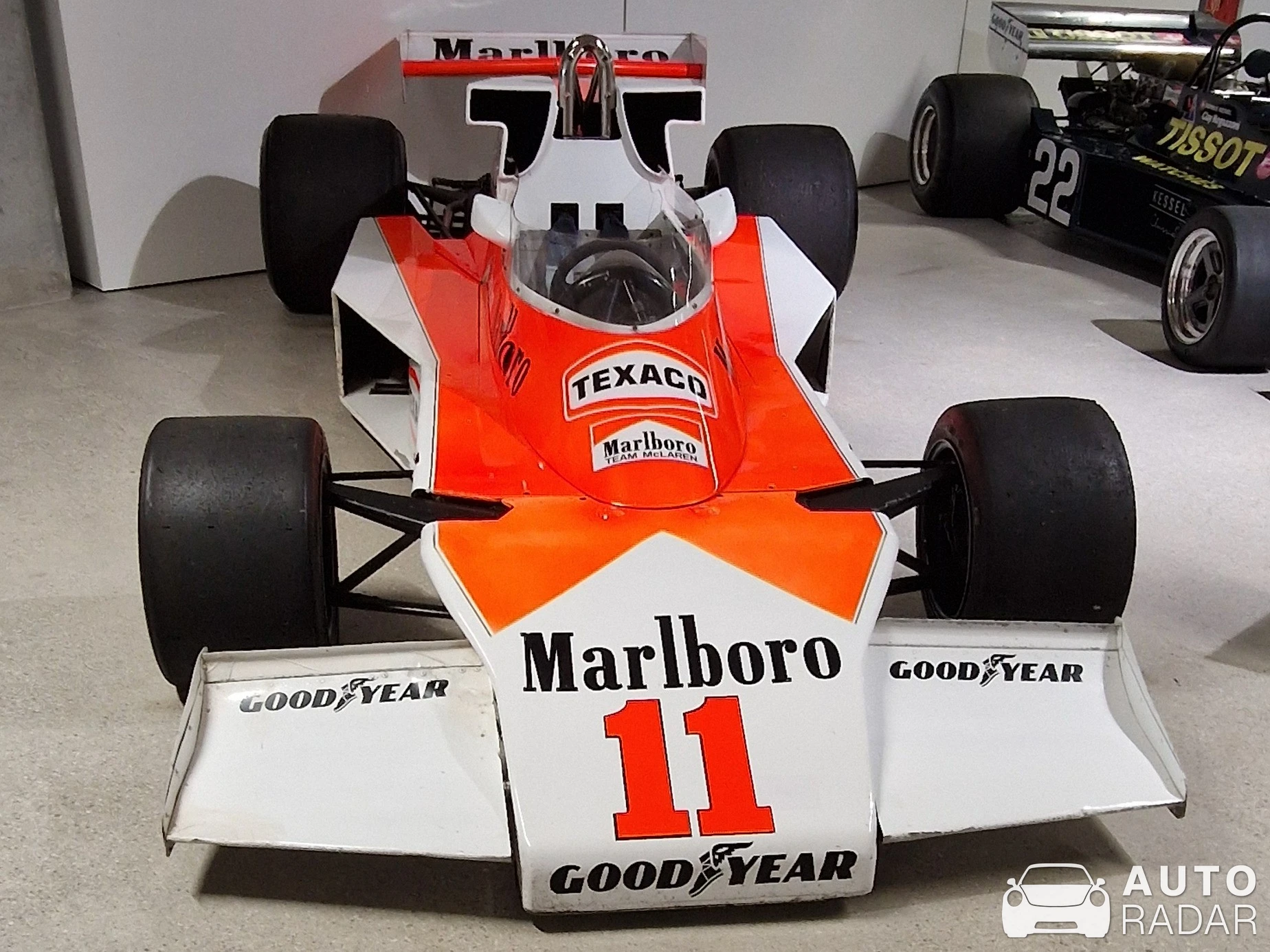McLaren M23 spotted in Langenthal
