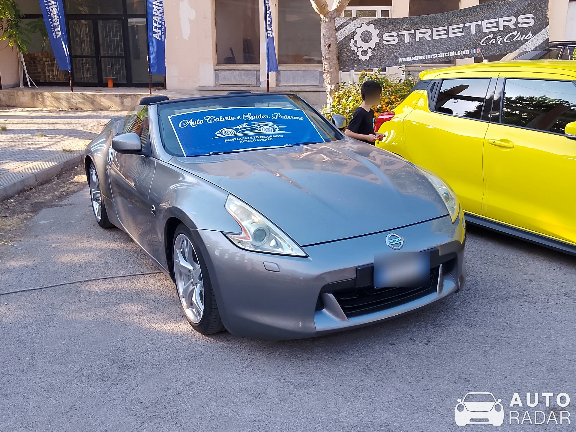 Nissan 370Z Roadster spotted in Palermo