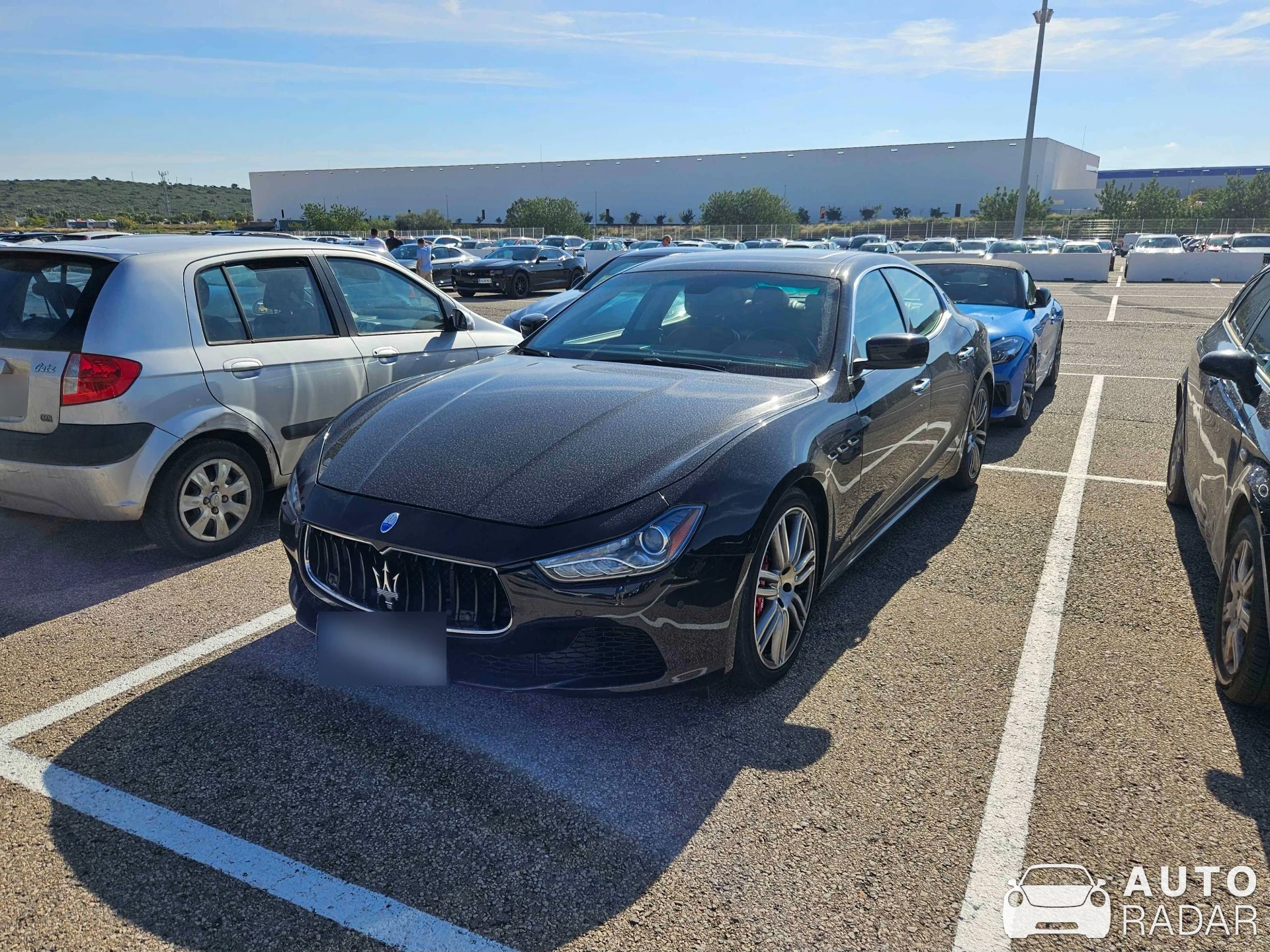 Maserati Ghibli spotted in Cheste, Spain