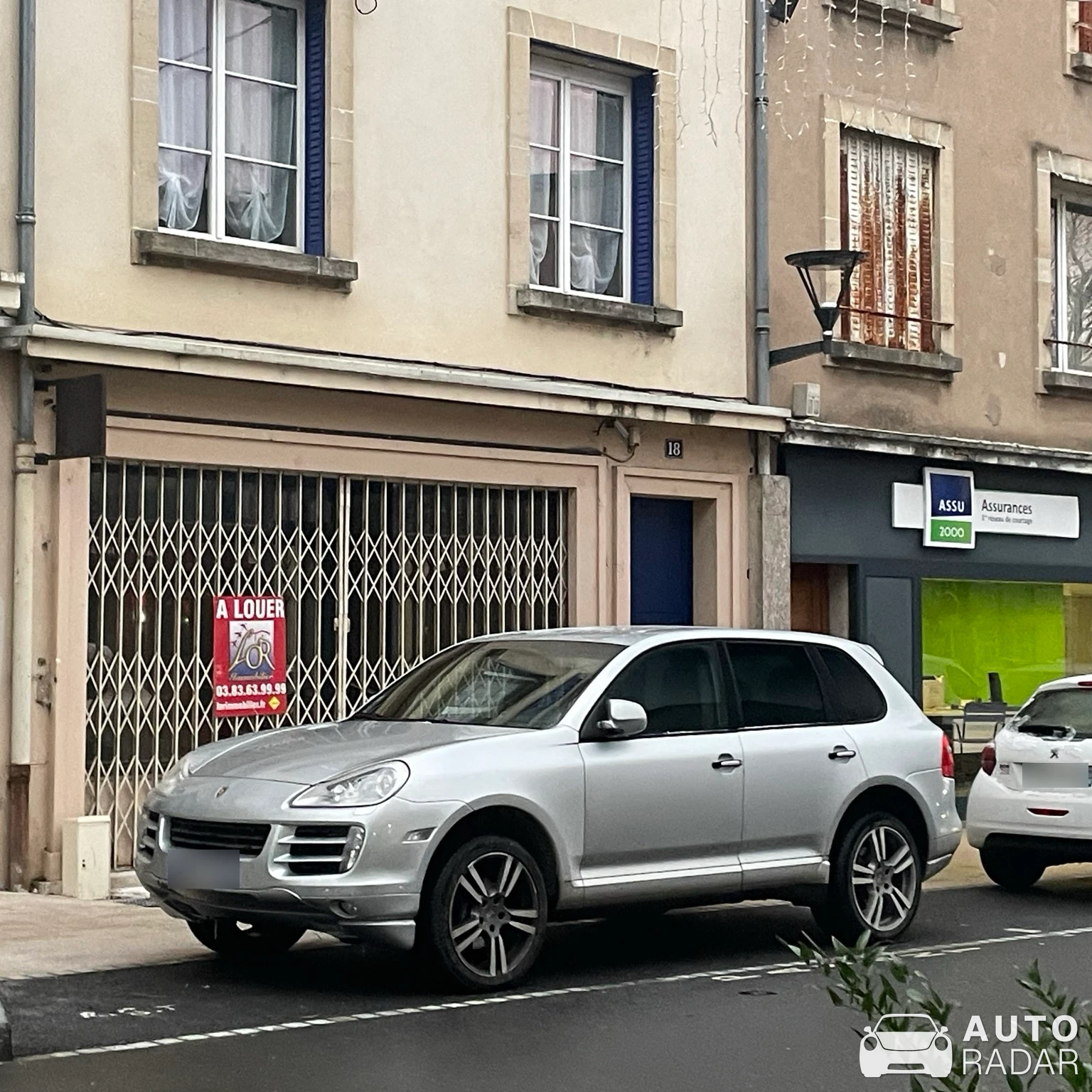 Porsche Cayenne Turbo spotted in Toul, France