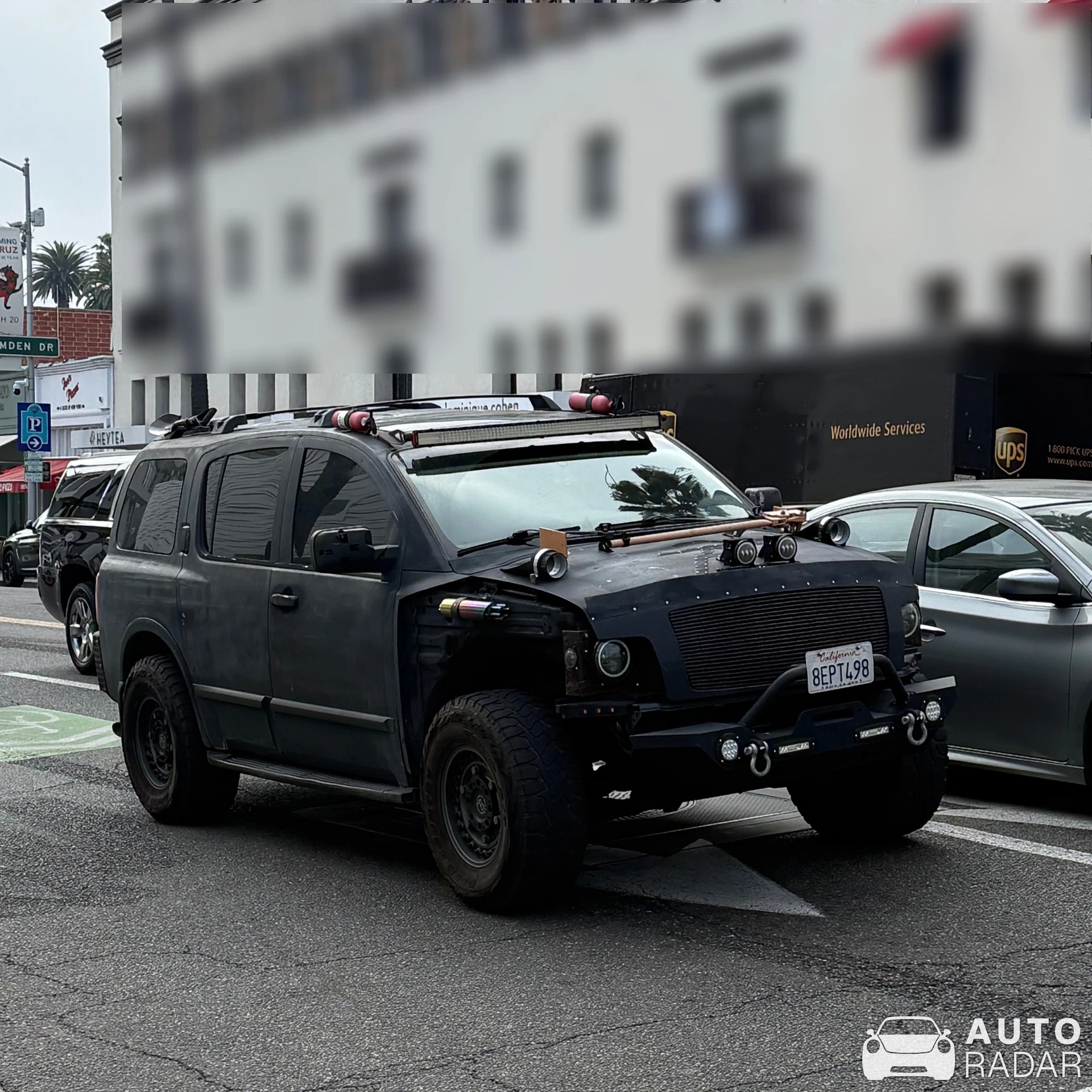 Infiniti QX56 spotted in Beverly Hills