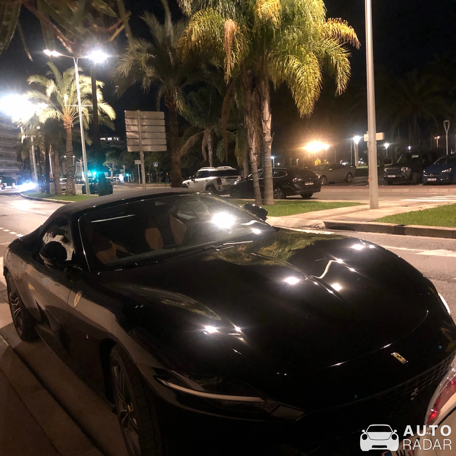 Ferrari Roma Spider spotted in Cannes, France