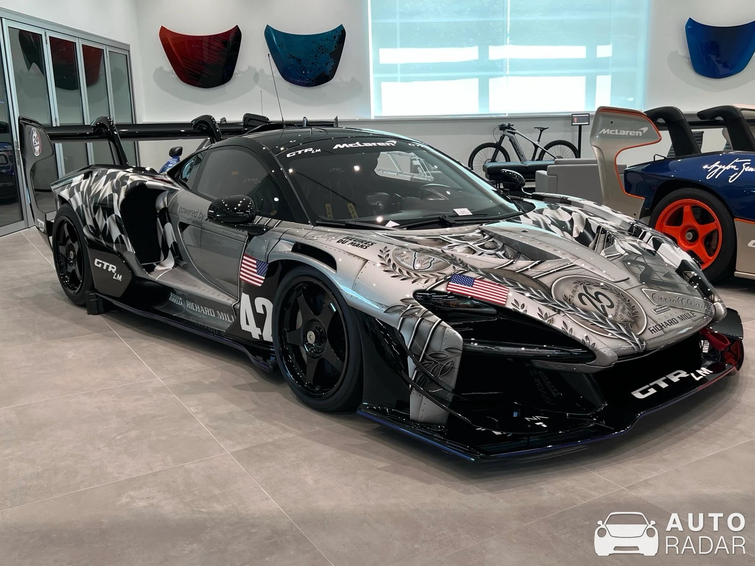 McLaren Senna GTR LM spotted in Winter Park