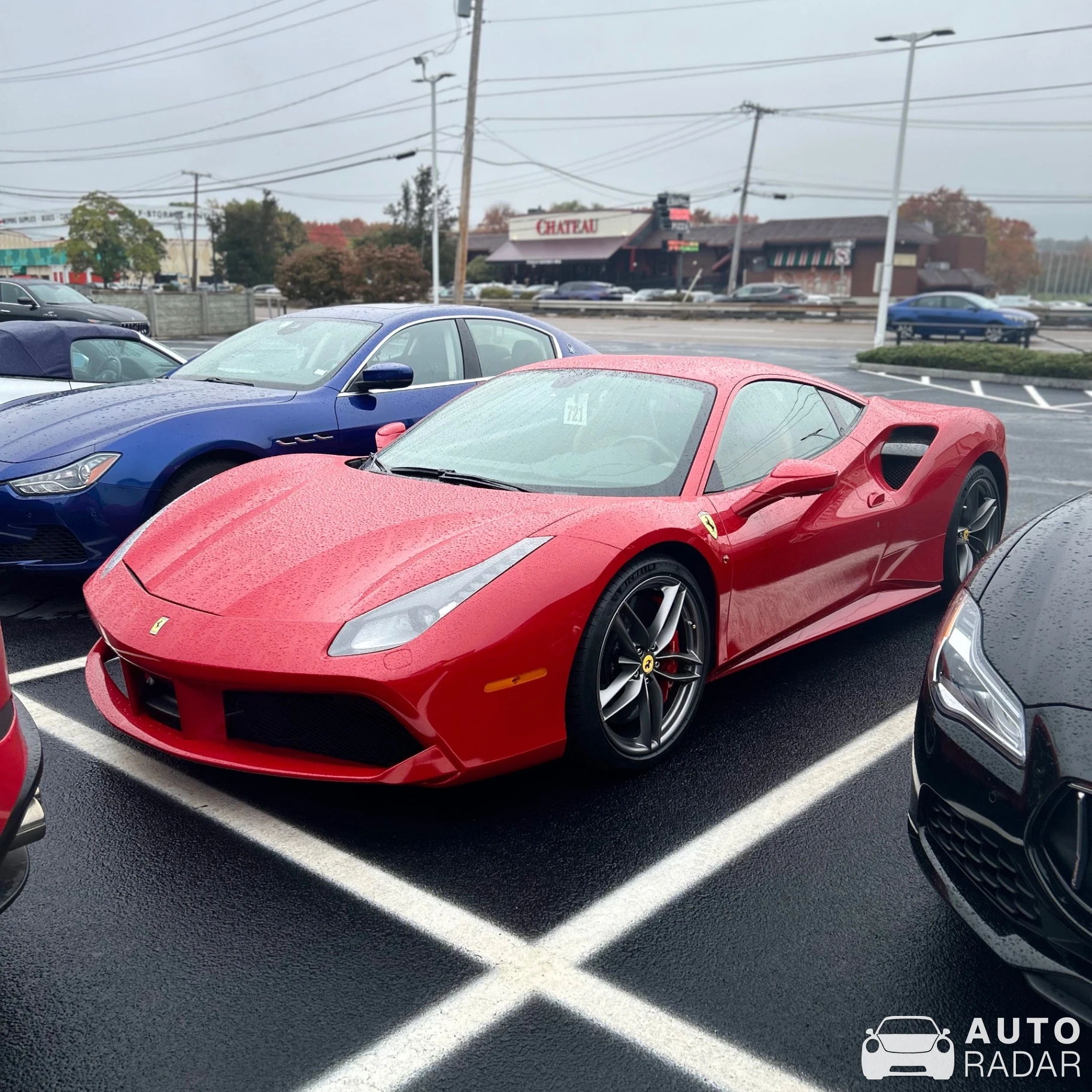Ferrari 488 GTB spotted in Norwood, United States