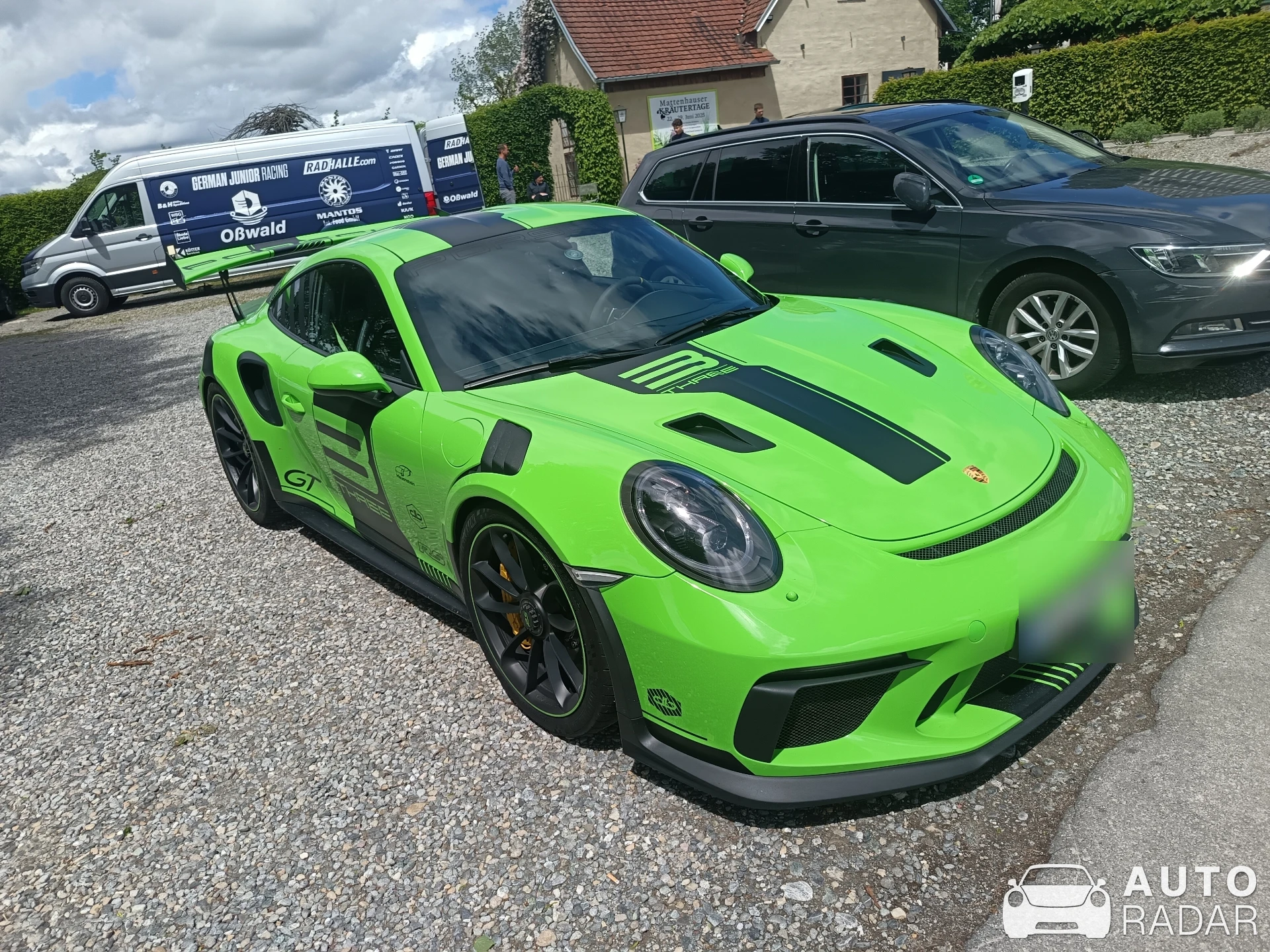 Porsche 991 GT3 RS MkII spotted in Laupheim