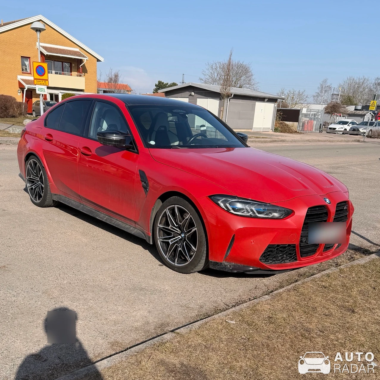 BMW M3 G80 Sedan Competition spotted in Kristianstad