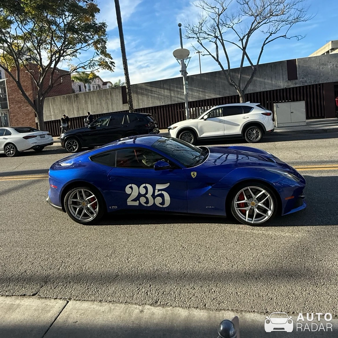 Ferrari F12Berlinetta 70th Anniversary  spotted in Beverly Hills