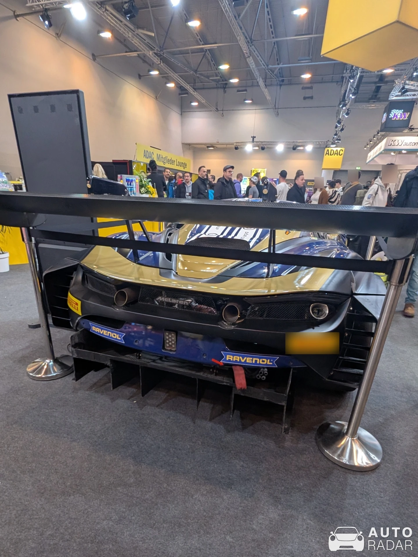 McLaren 720S GT3 spotted in Essen