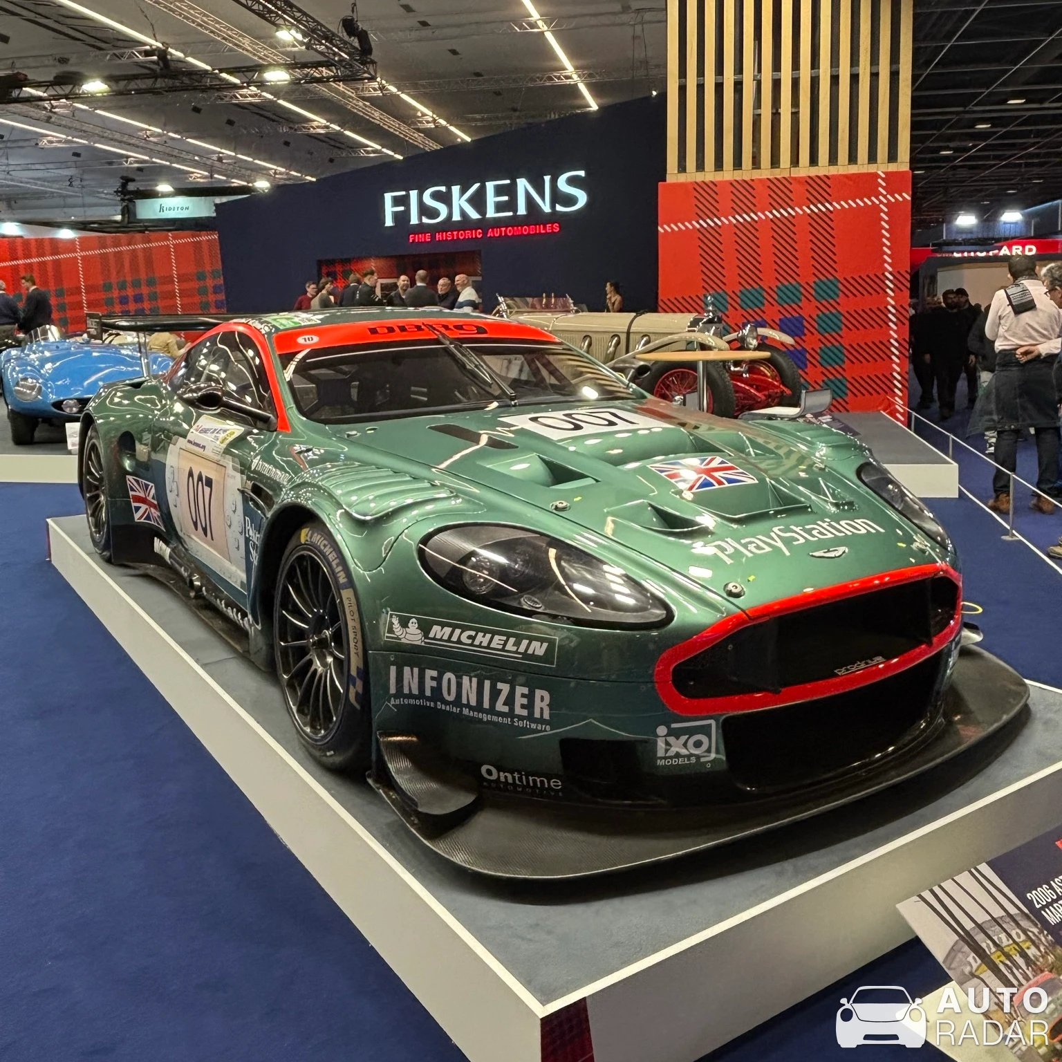 Aston Martin DBR9 spotted in Paris
