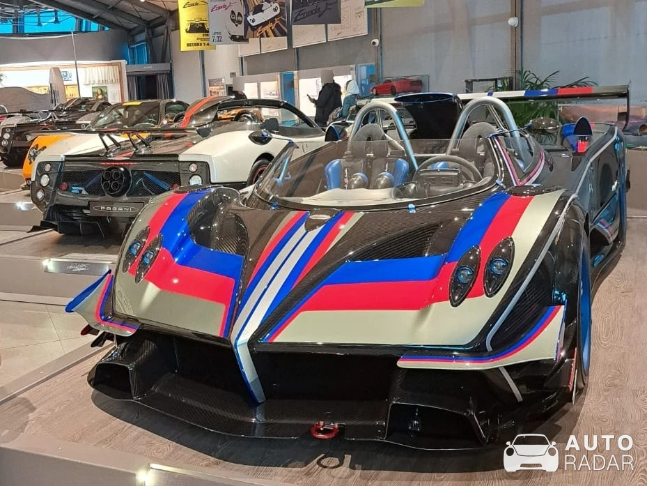 Pagani Zonda Revo Barchetta spotted in Bologna, Italy