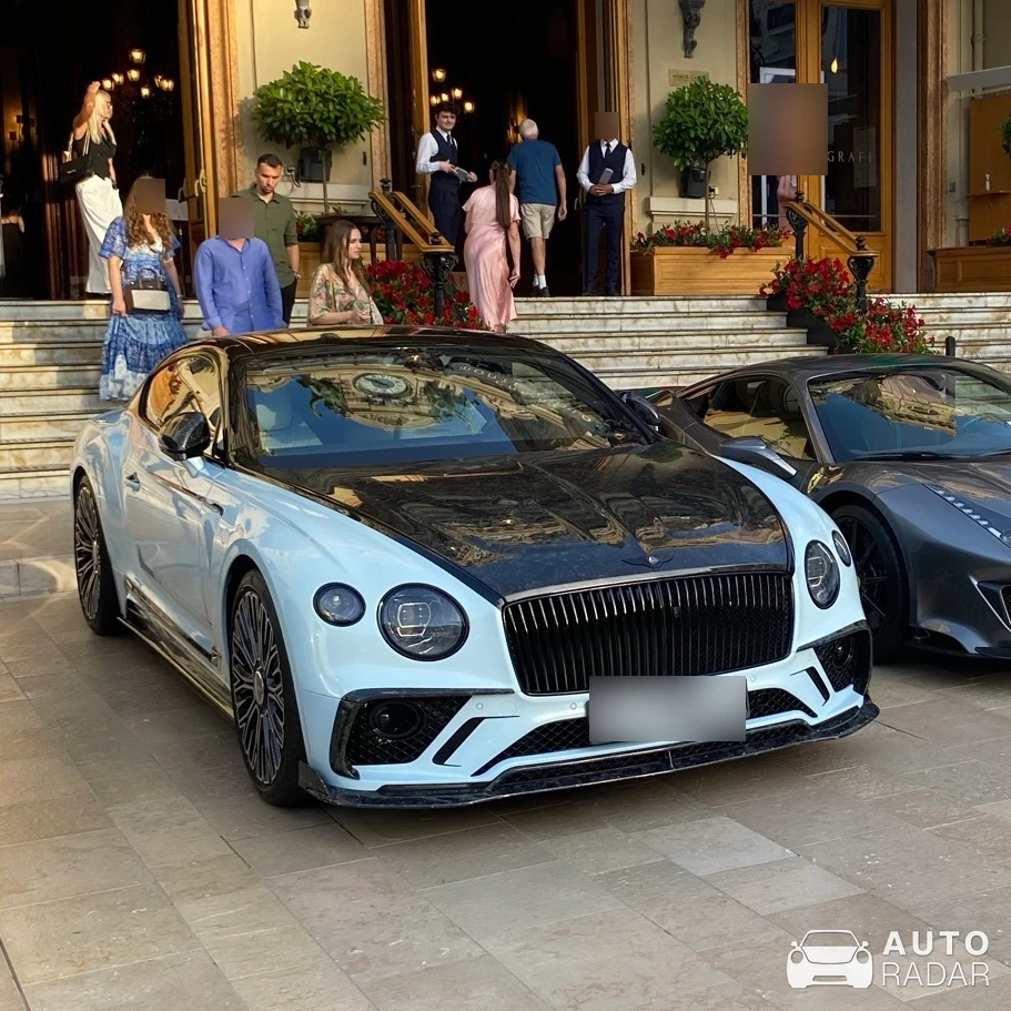 Bentley Continental GT Mansory spotted in Monaco