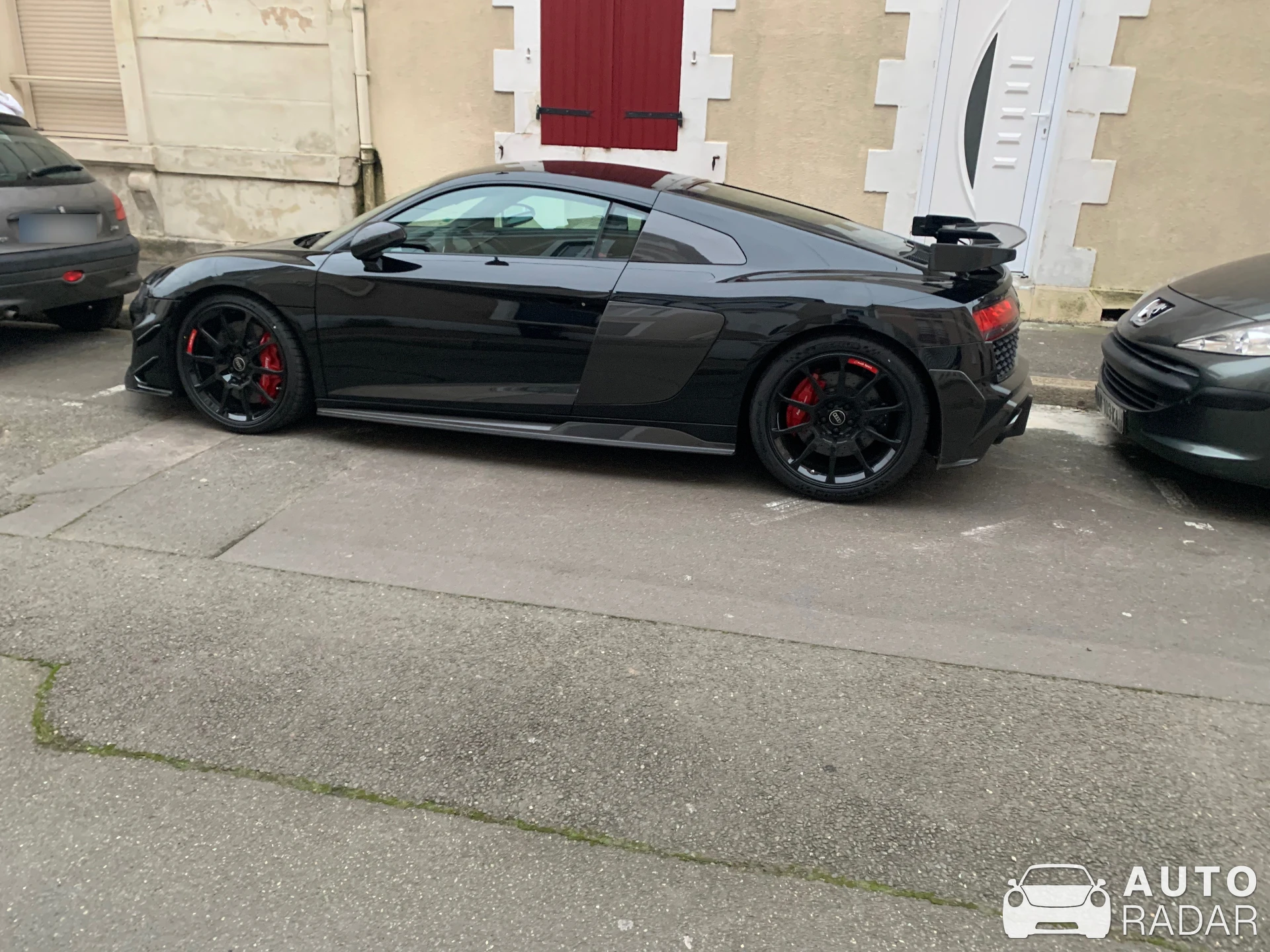 Audi R8 V10 spotted in Le Mans, France