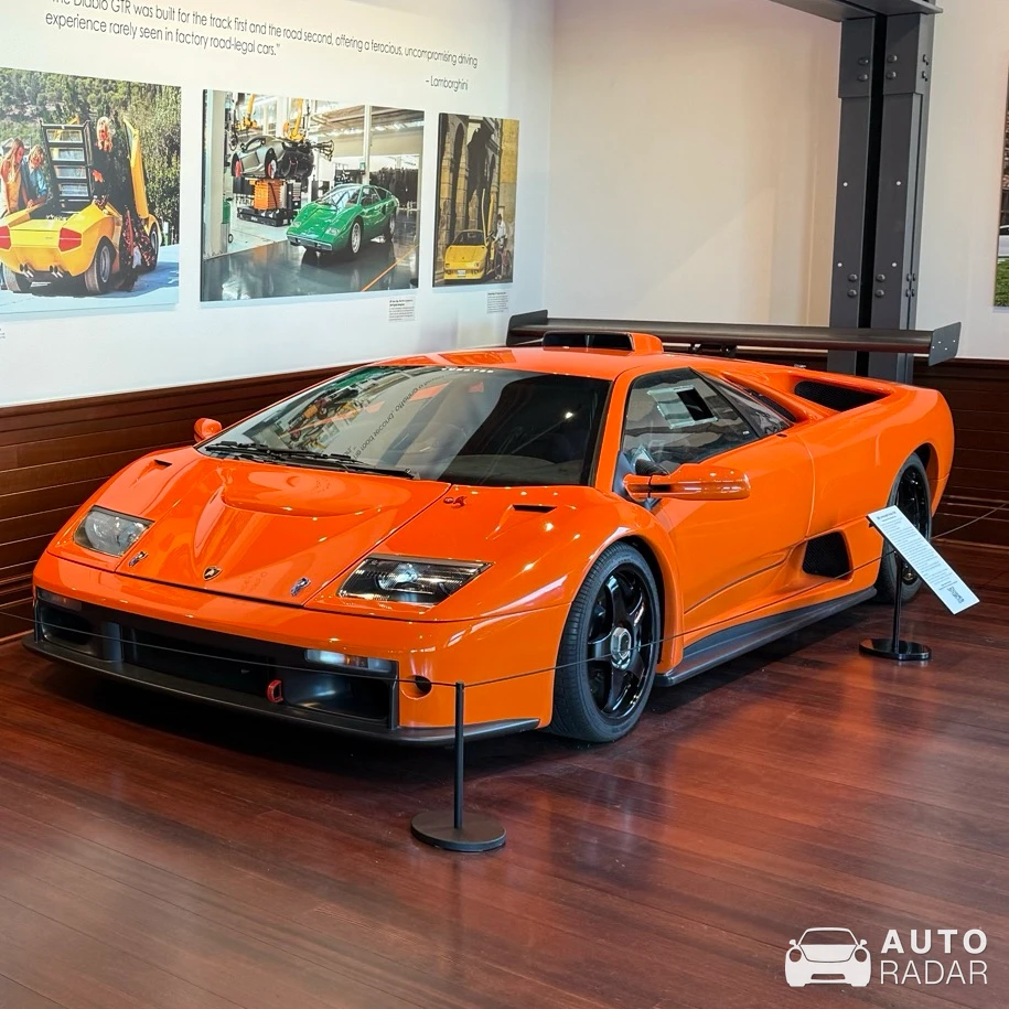Lamborghini Diablo GTR spotted in Newport