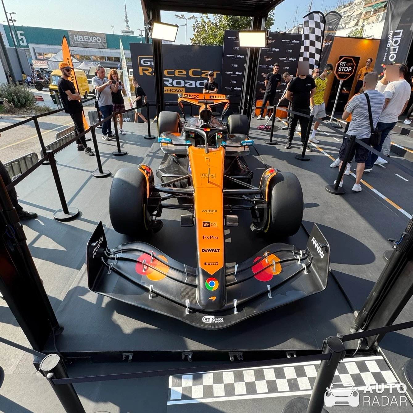 McLaren MCL39 spotted in Thessaloniki