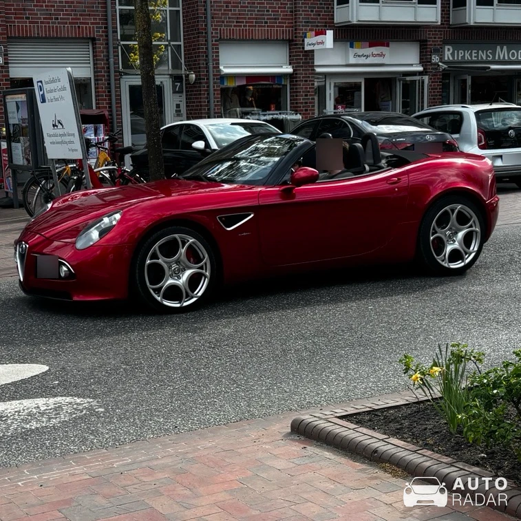 Alfa Romeo 8C Spider spotted in Bad Zwischenahn