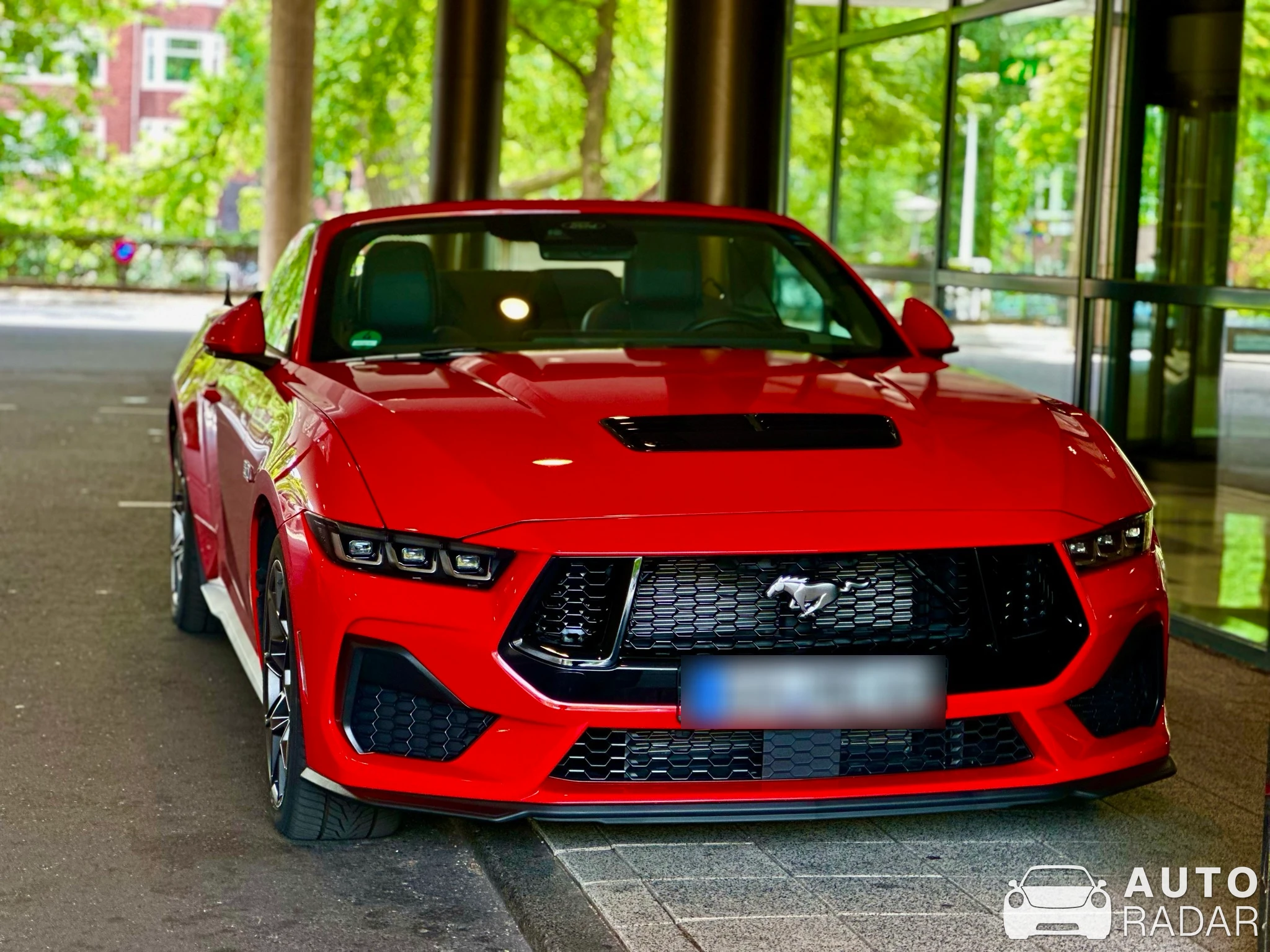 Ford Mustang GT Convertible 2024 spotted in Amsterdam