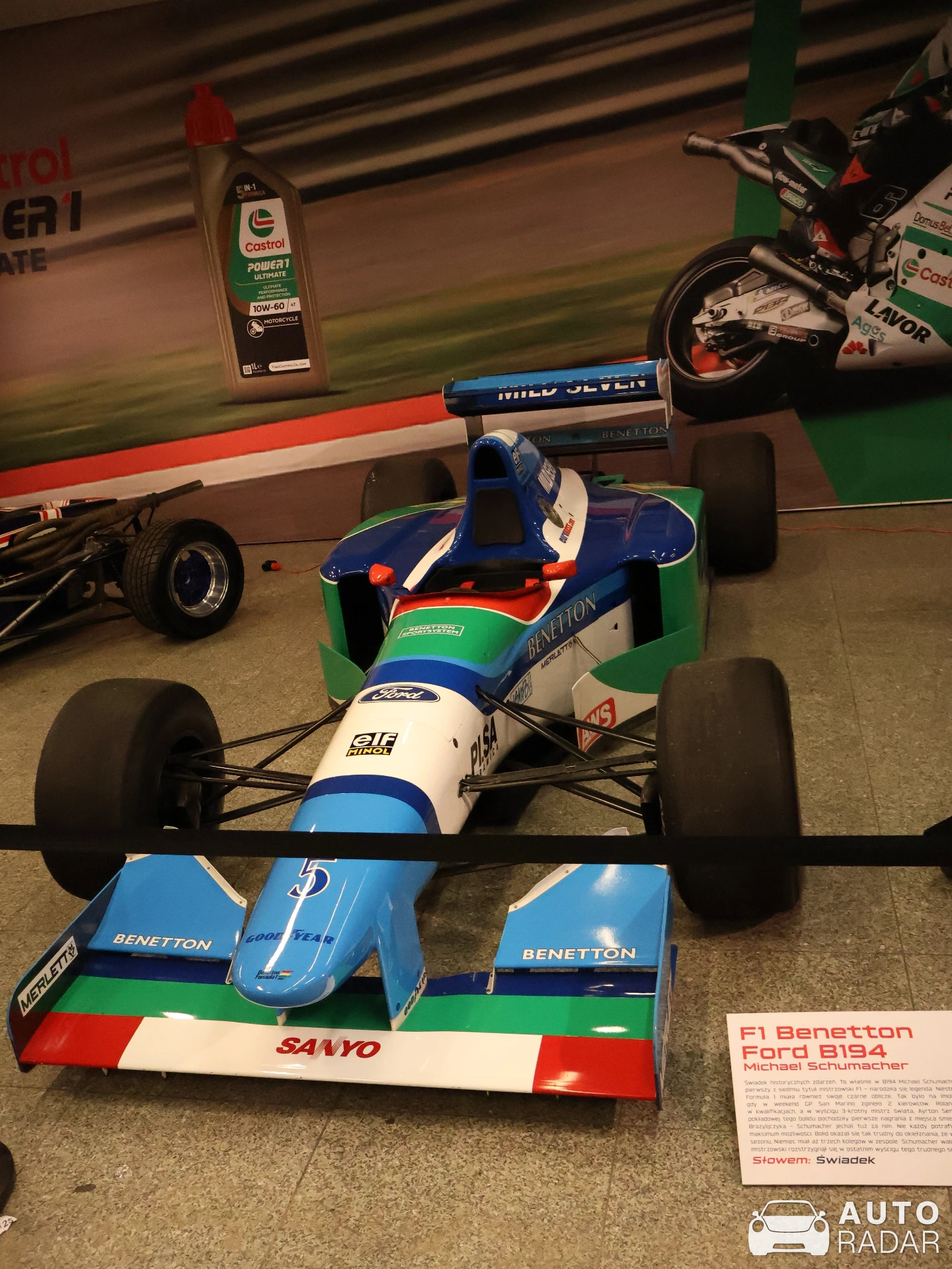 Benetton Ford B194 spotted in Warszawa