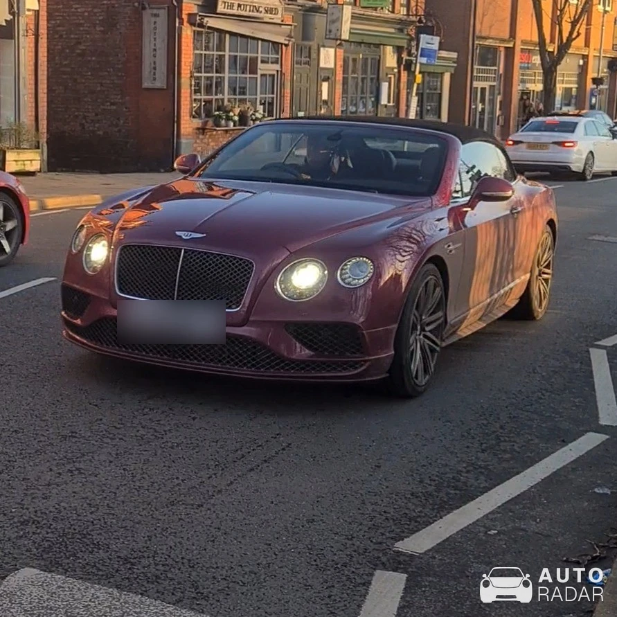 Bentley Continental GTC spotted in Alderley Edge, United Kingdom