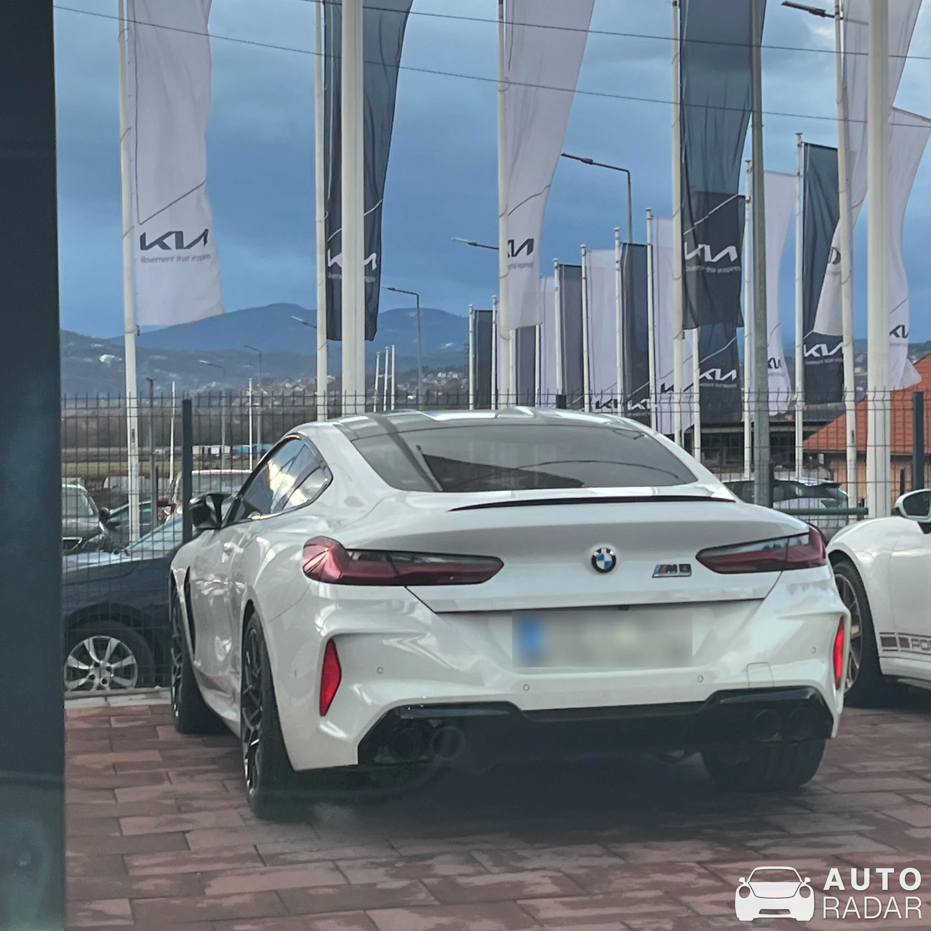 BMW M8 F92 Coupé Competition spotted in Sarajevo, Bosnia and Herzegovina
