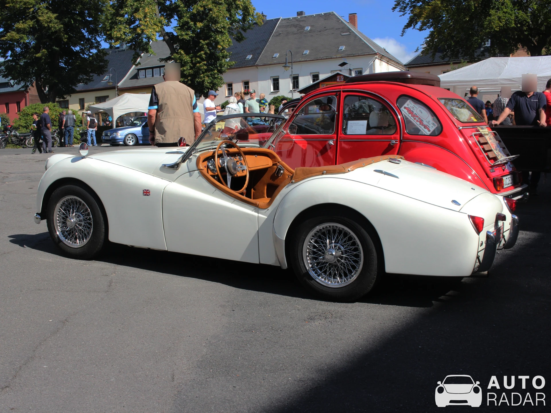 Triumph TR2 spotted in Sayda