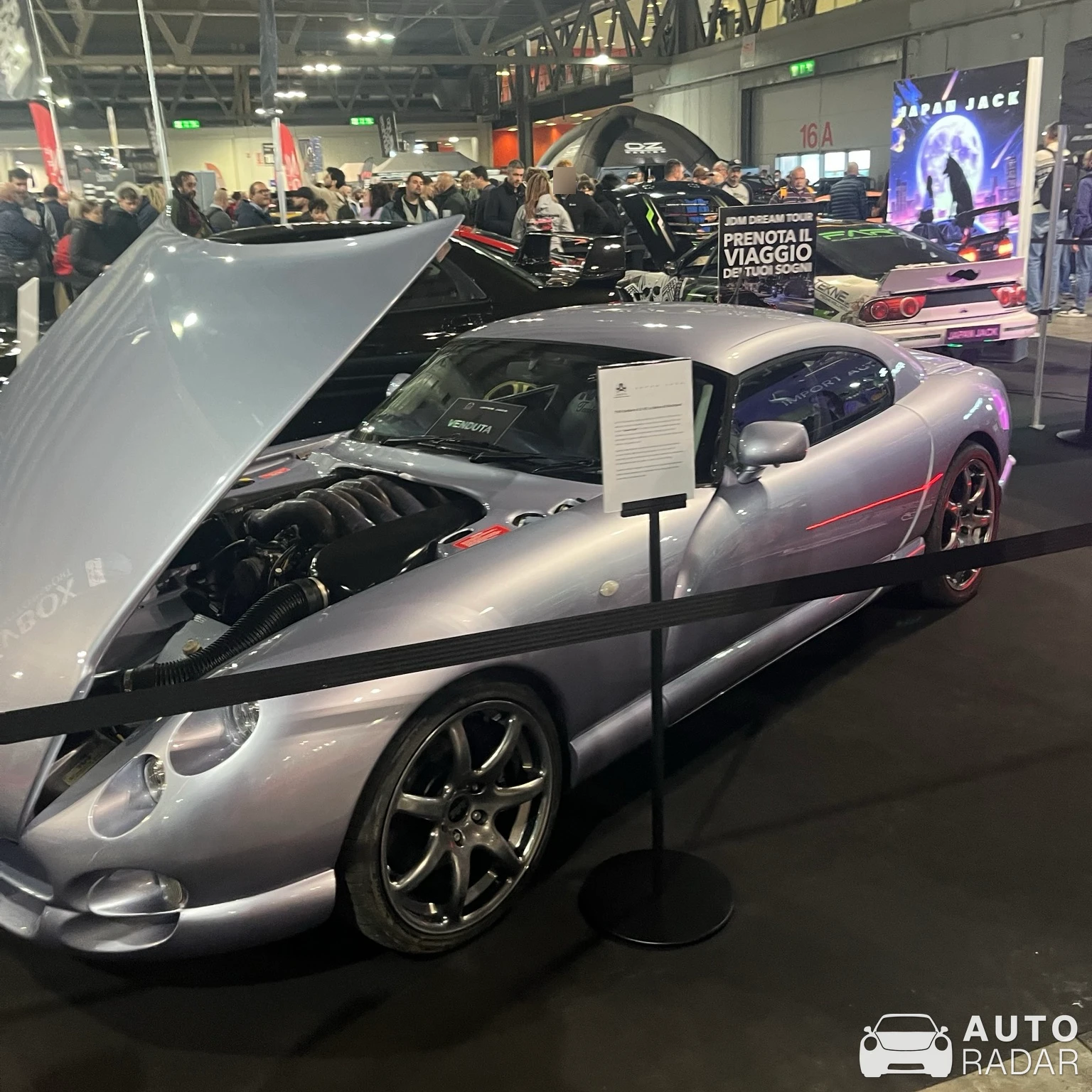 TVR Cerbera 4.5 MkI spotted in Rho