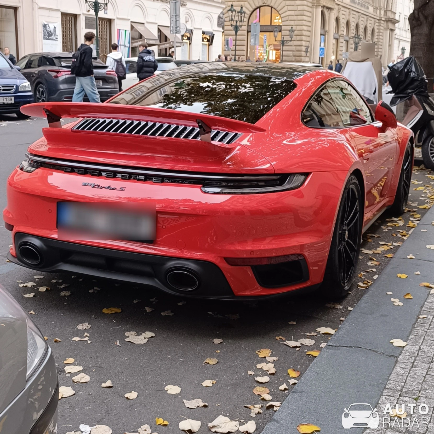 Porsche 992 Turbo S MkI spotted in Praha 1, Czechia