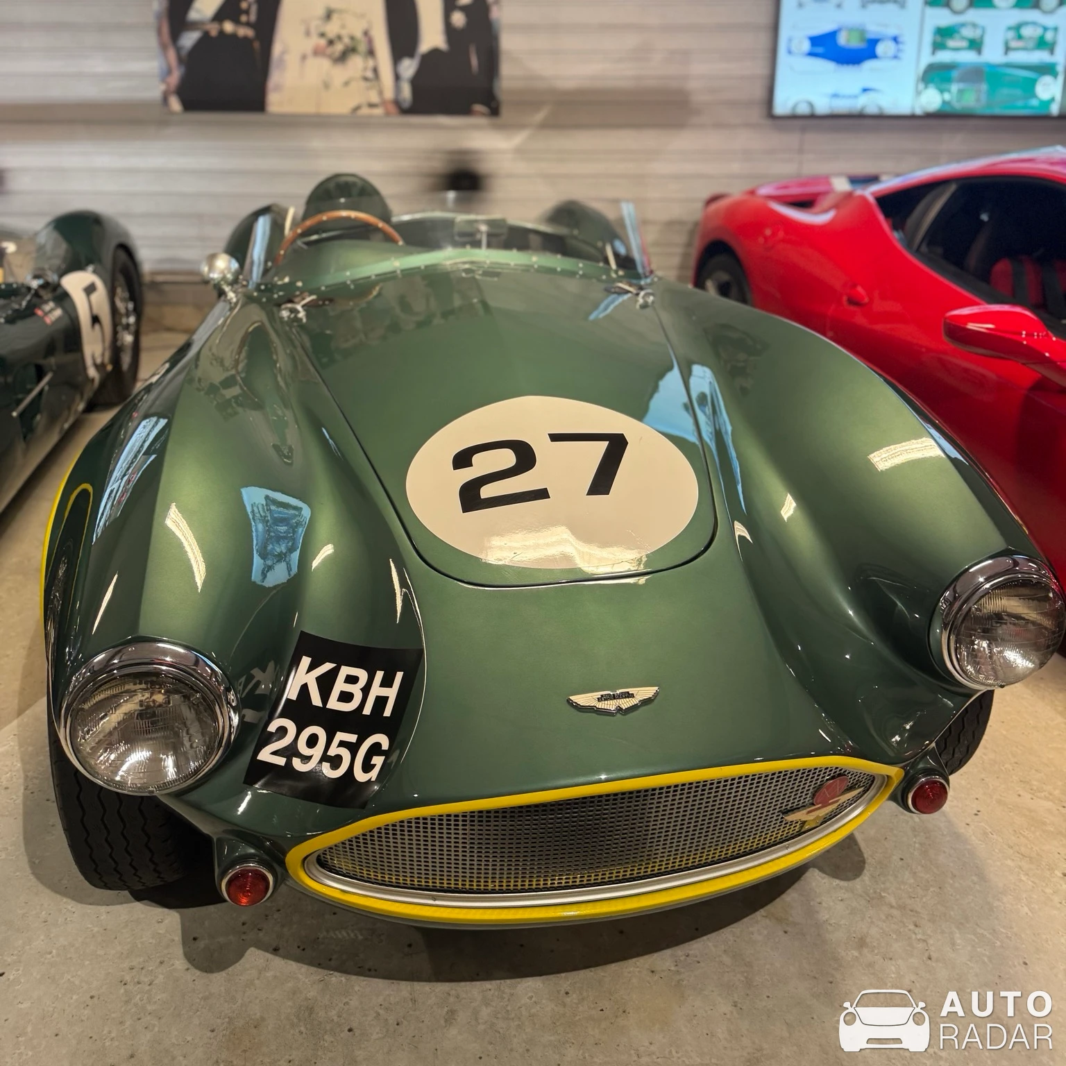 Aston Martin DB3S spotted in Assens, Danmark