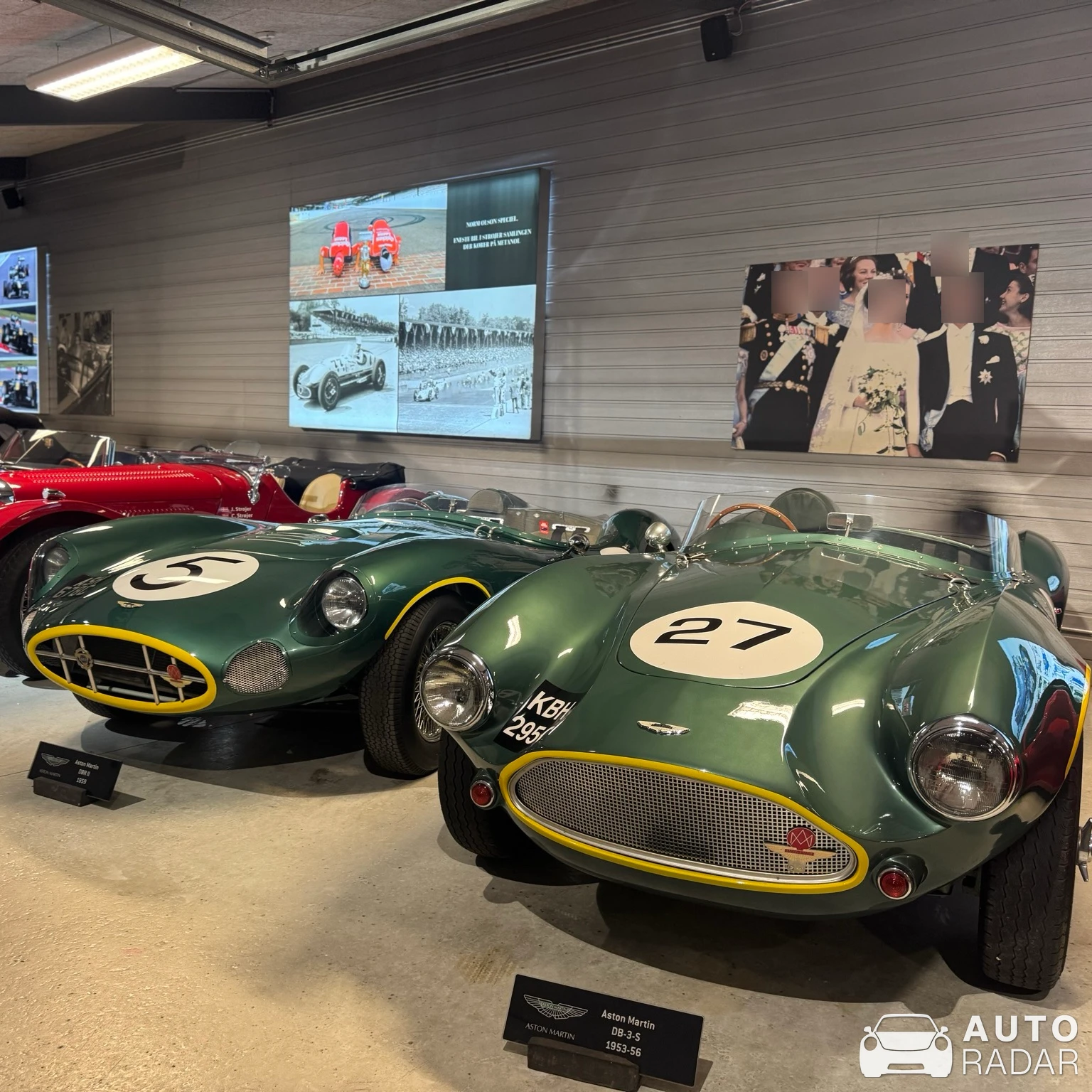 Aston Martin DB3 spotted in Assens
