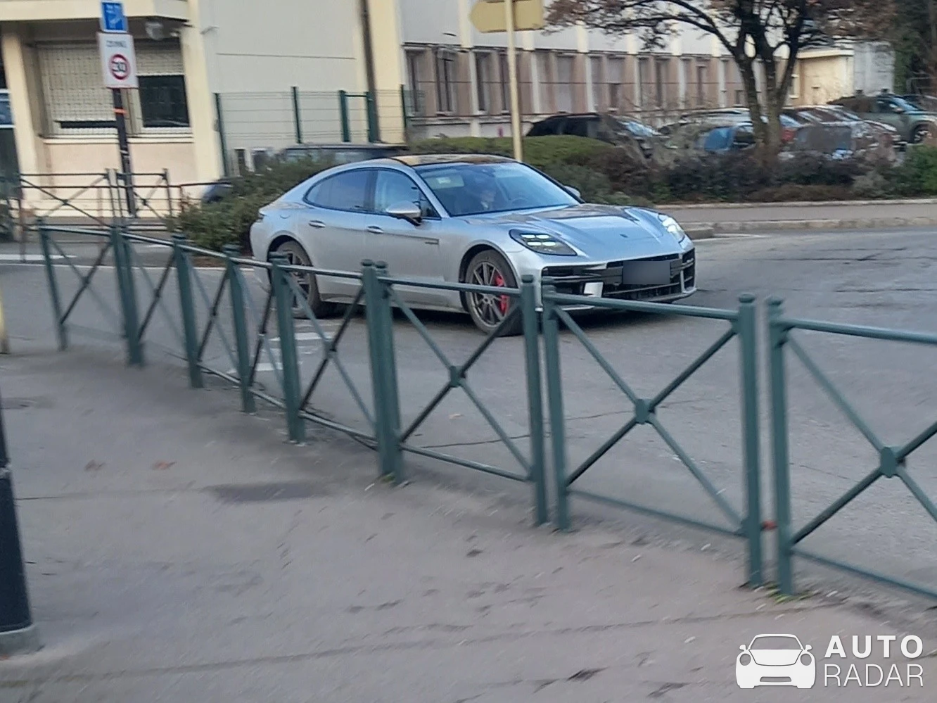 Porsche Taycan Turbo S spotted in Annecy, France