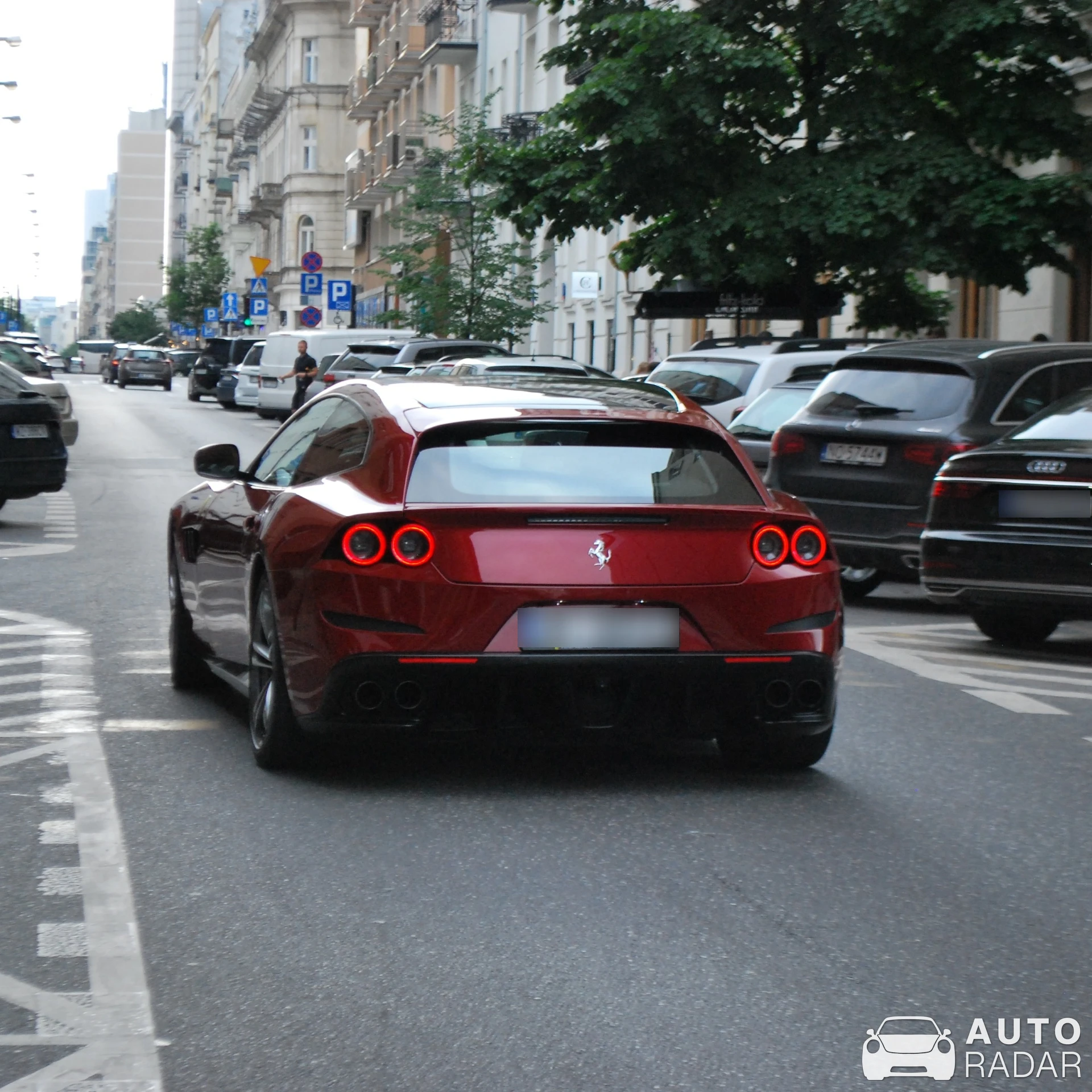 Ferrari GTC4Lusso spotted in Warszawa, Poland