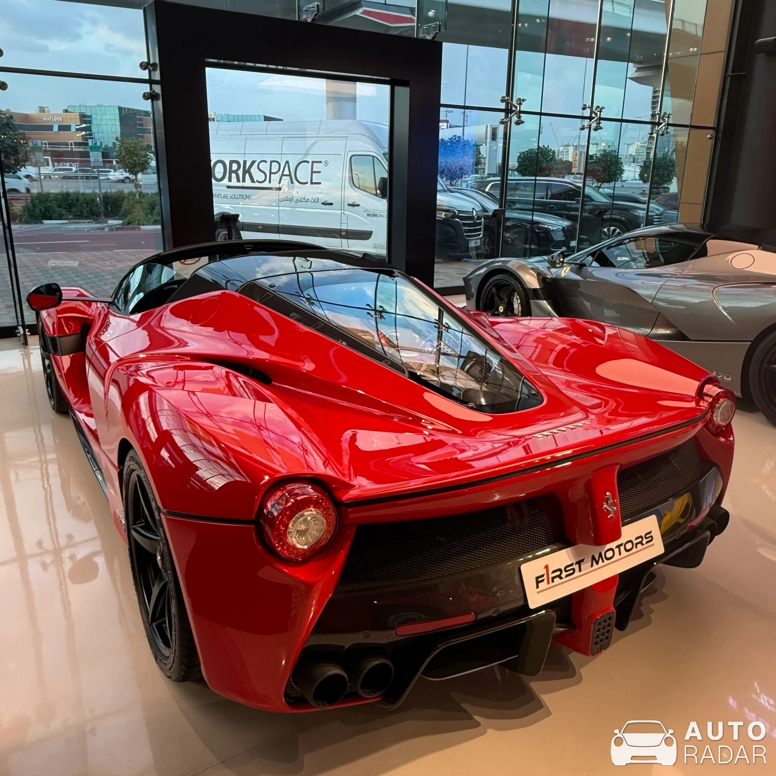 Ferrari LaFerrari Aperta spotted in Abu Dhabi, United Arab Emirates
