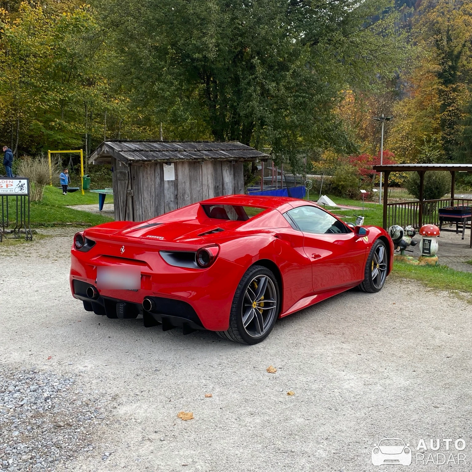 Ferrari 488 Spider spotted in Schönau am Königssee, Deutschland