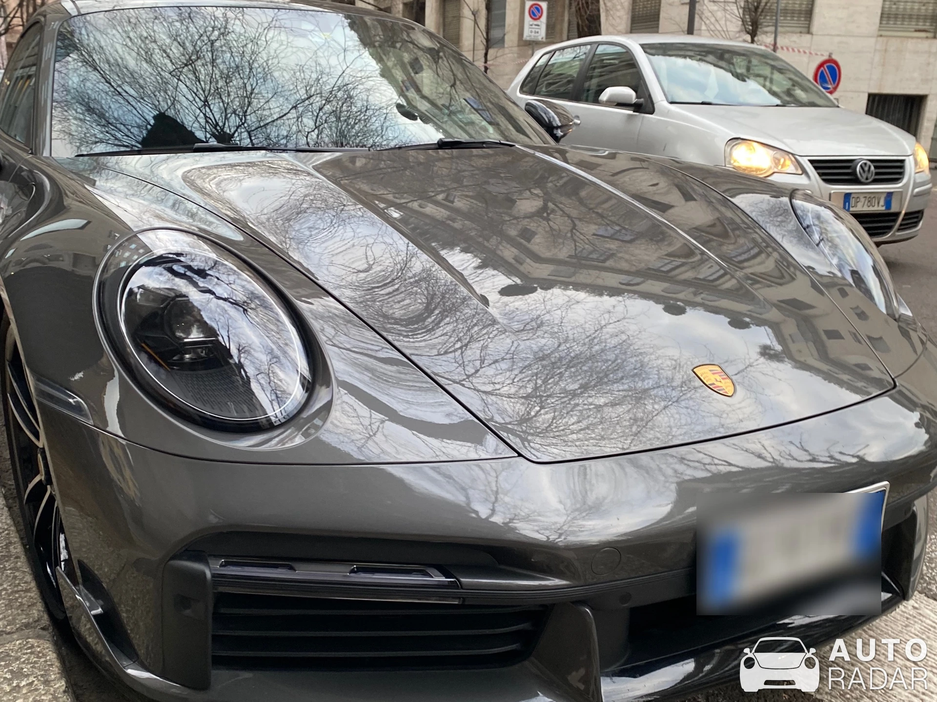 Porsche 992 Turbo S MkI spotted in Milano, Italia