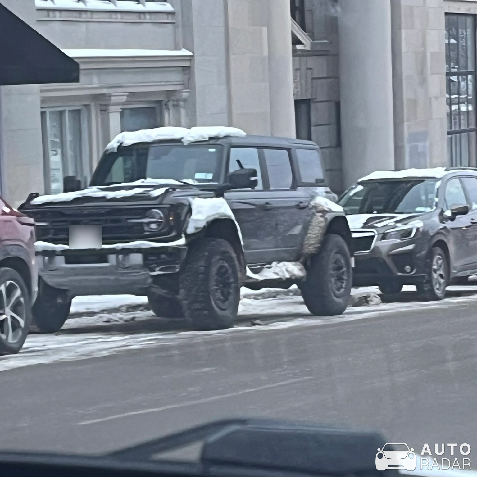 Ford Bronco Raptor spotted in Jamestown, United States